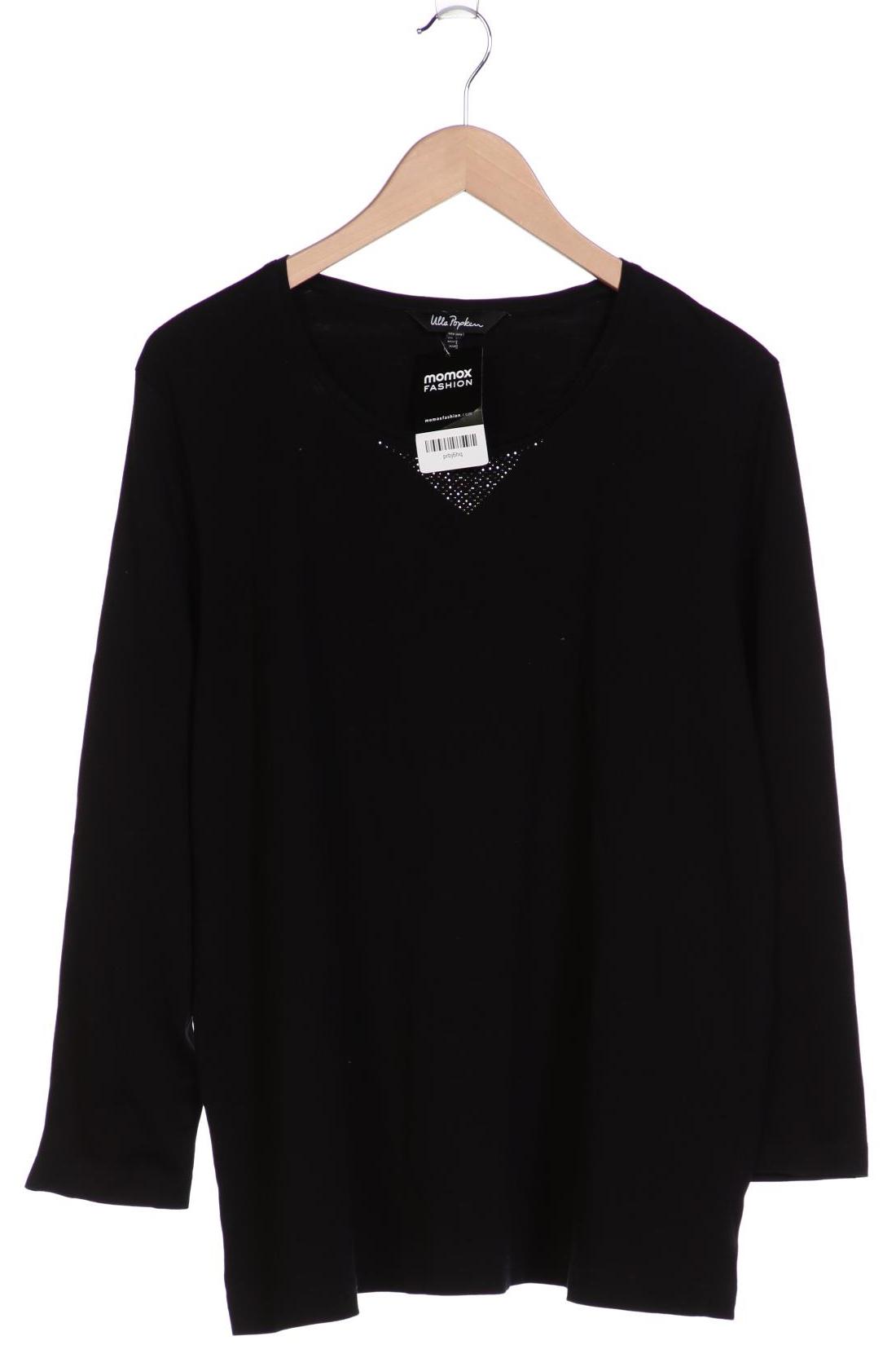 

Ulla Popken Damen Langarmshirt, schwarz, Gr. 46