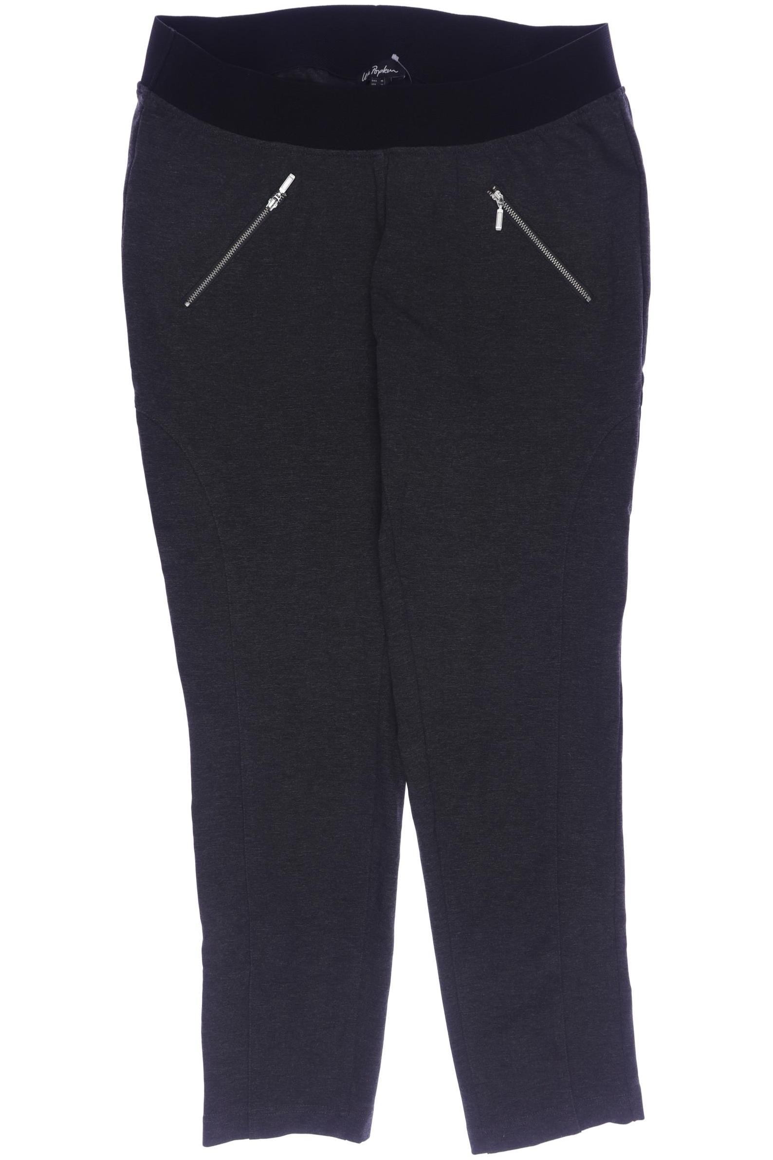 

Ulla Popken Damen Stoffhose, grau, Gr. 46
