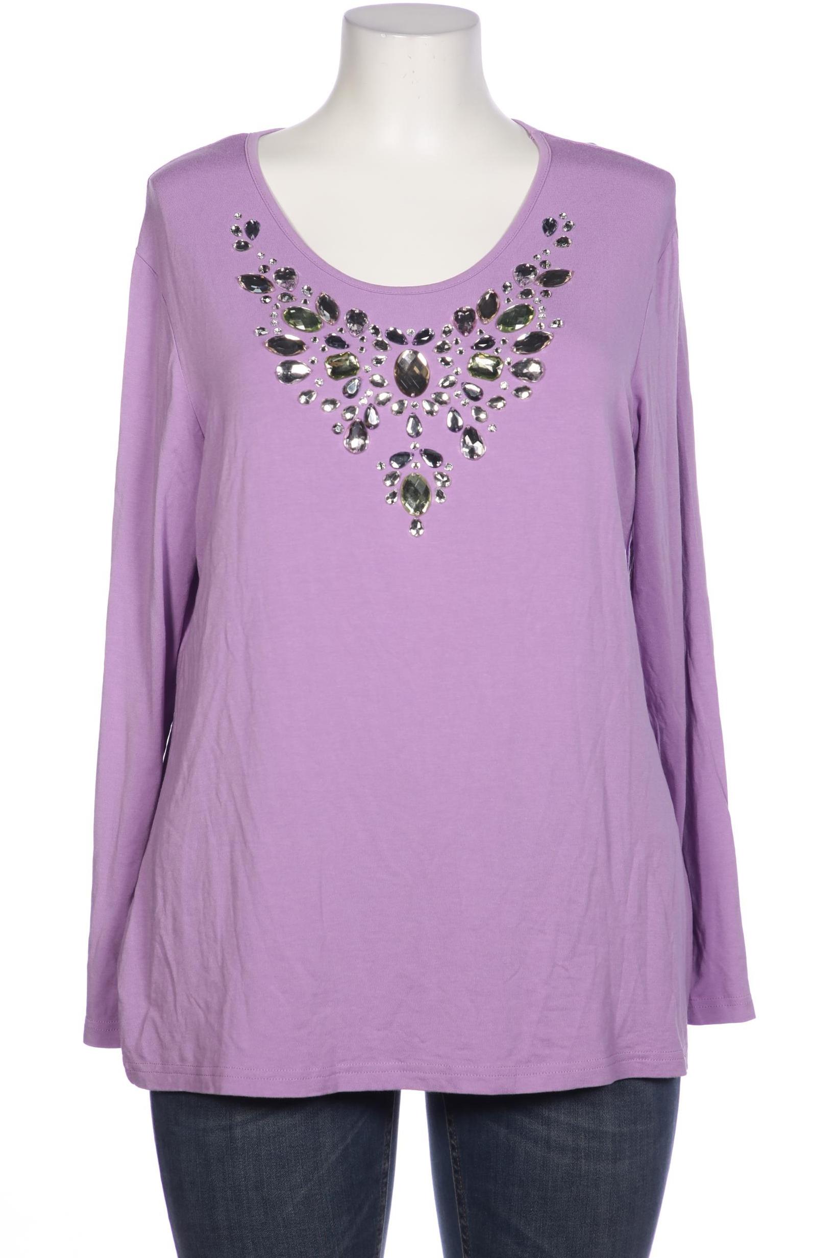 

Ulla Popken Damen Bluse, flieder, Gr. 42