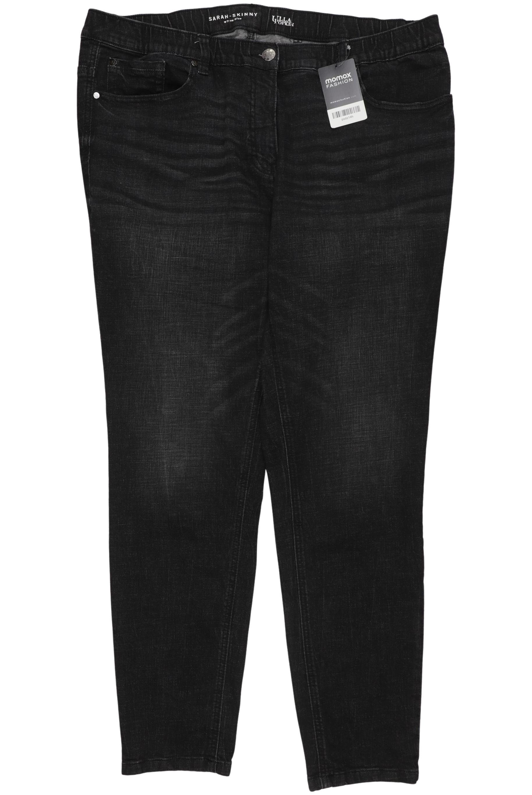 

Ulla Popken Damen Jeans, schwarz, Gr. 50
