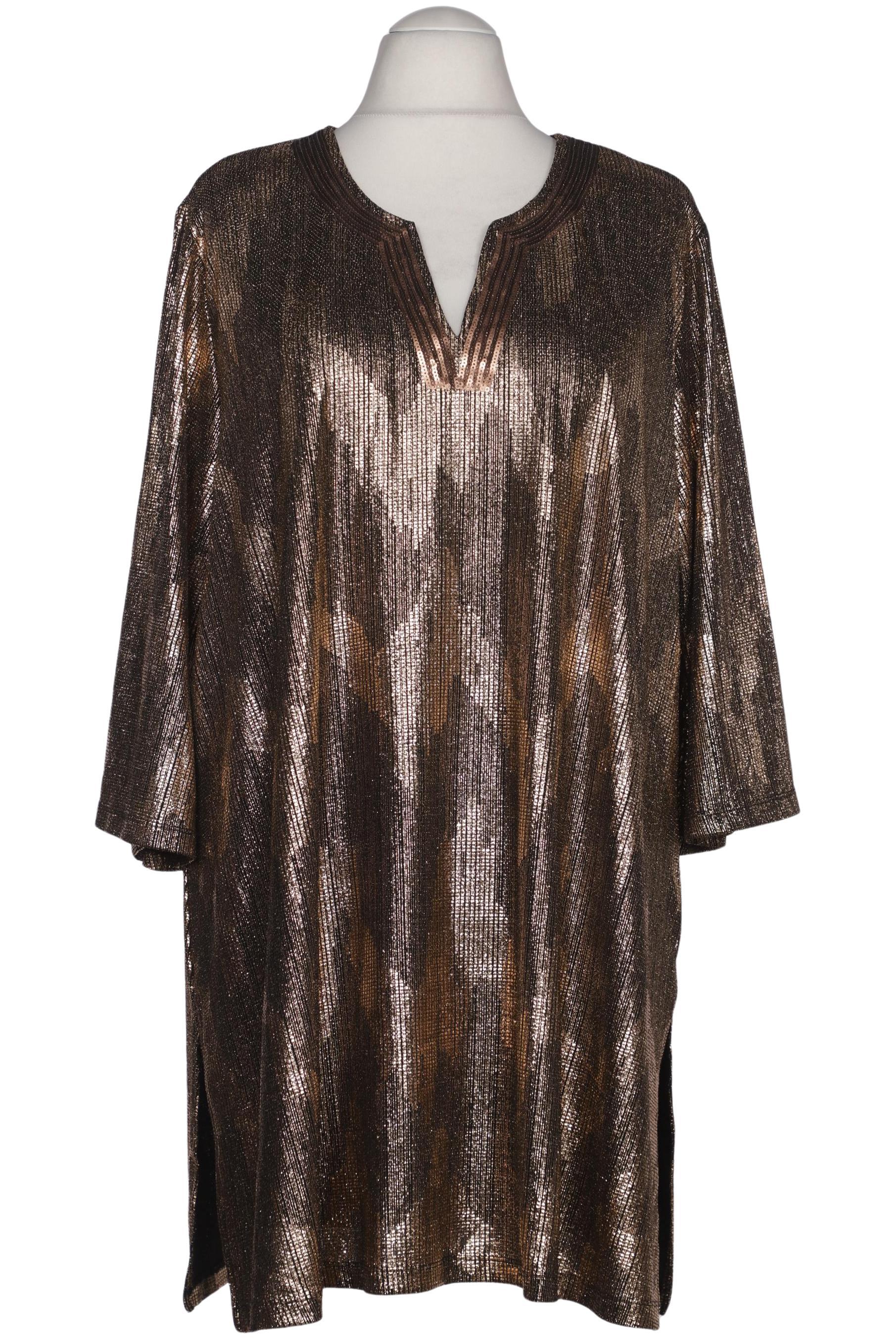 

Ulla Popken Damen Bluse, gold, Gr. 54