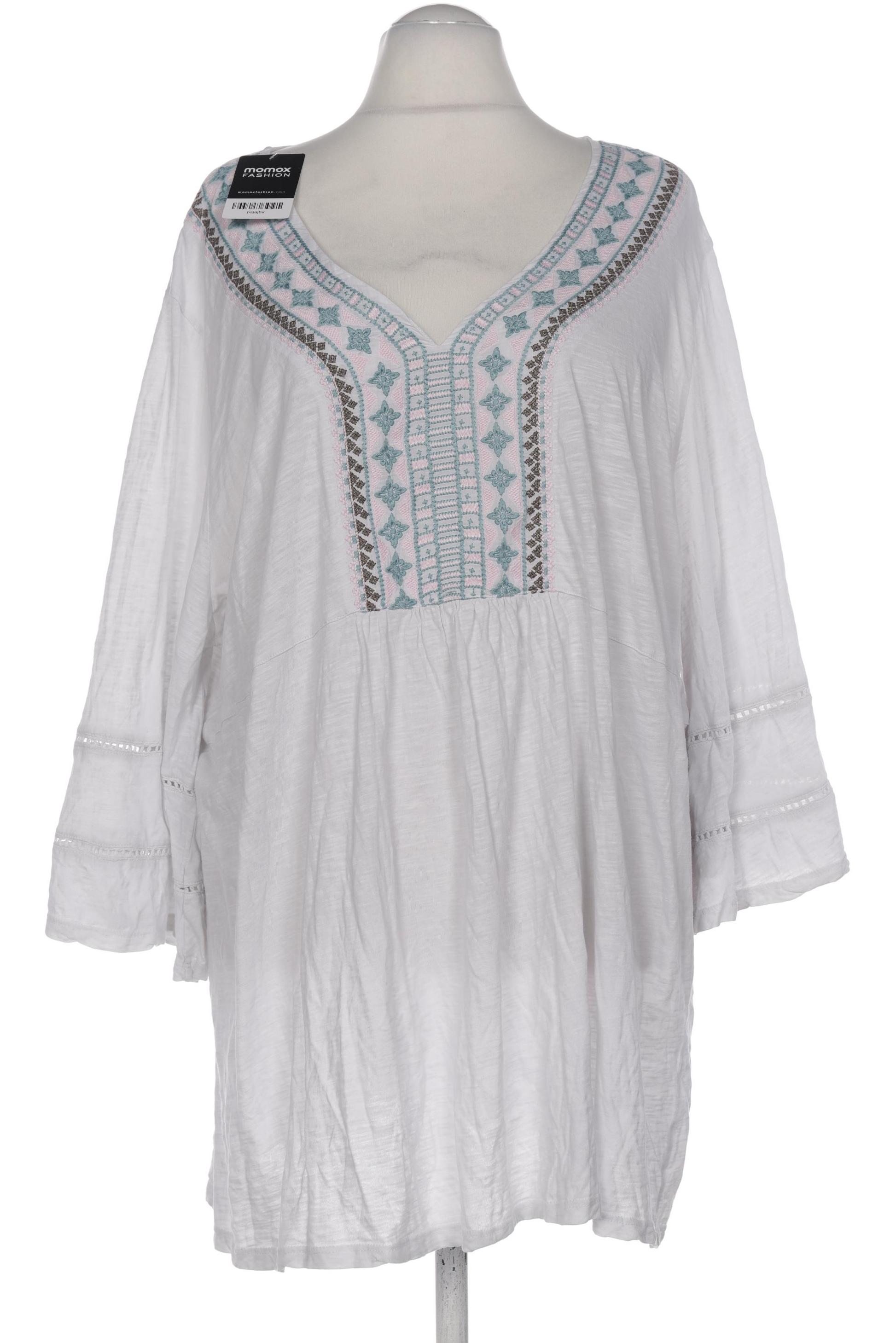 

Ulla Popken Damen Bluse, weiß, Gr. 52