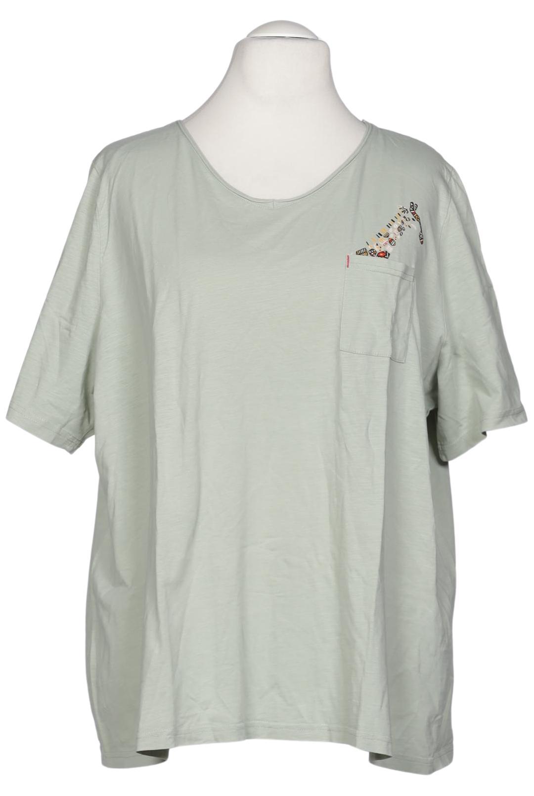 

Ulla Popken Damen T-Shirt, hellgrün, Gr. 54