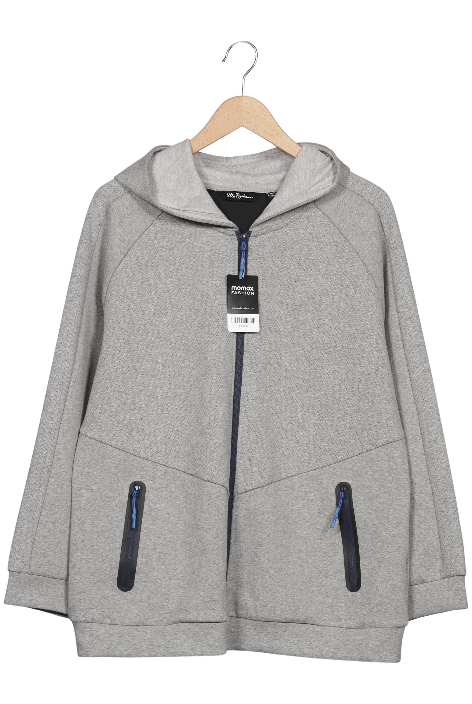 

Ulla Popken Damen Kapuzenpullover, grau, Gr. 42