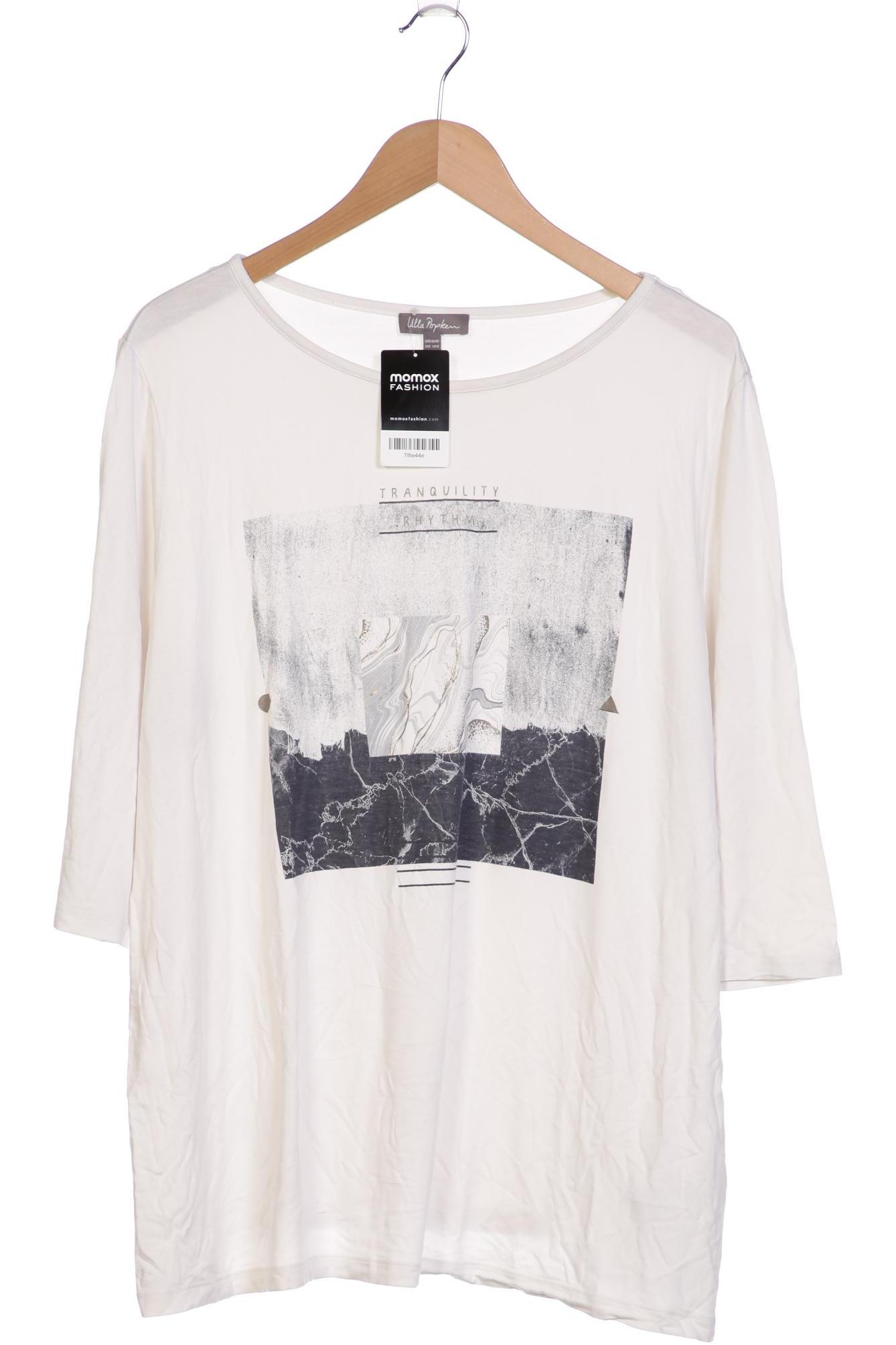 

Ulla Popken Damen T-Shirt, weiß, Gr. 46