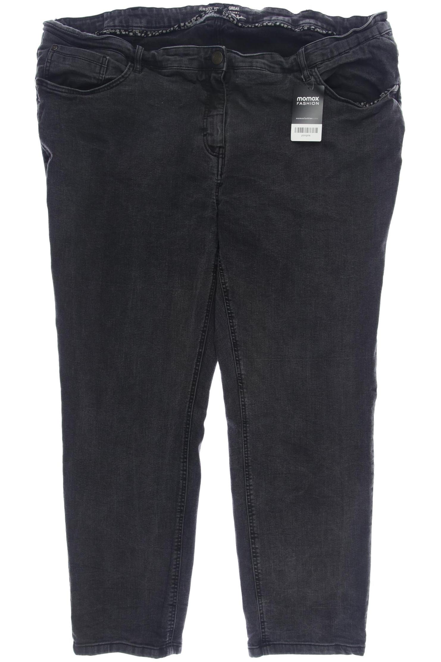 

Ulla Popken Damen Jeans, grau, Gr. 60