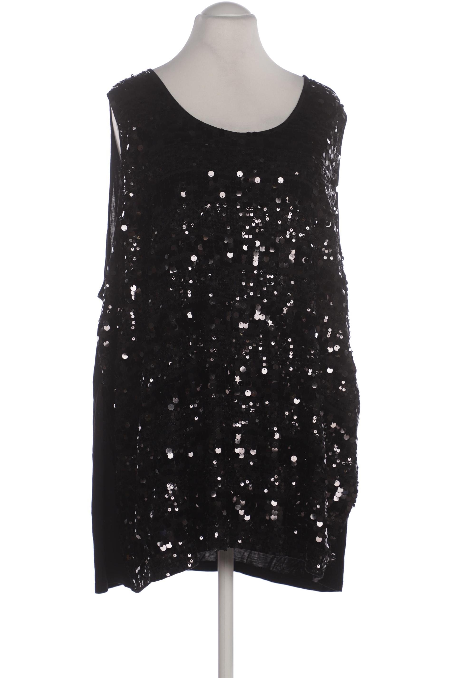 

Ulla Popken Damen Top, schwarz, Gr. 58