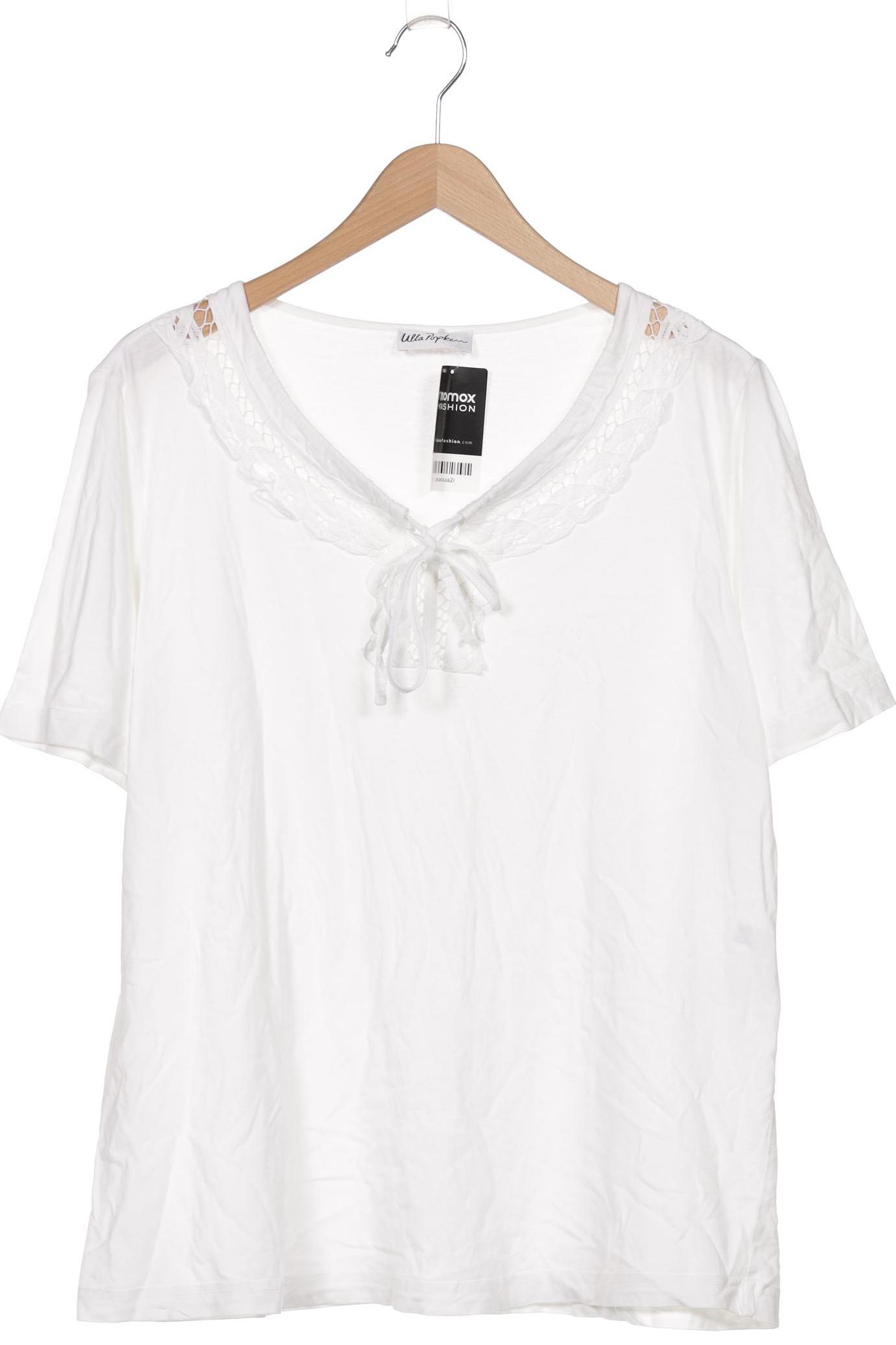 

Ulla Popken Damen T-Shirt, weiß, Gr. 46