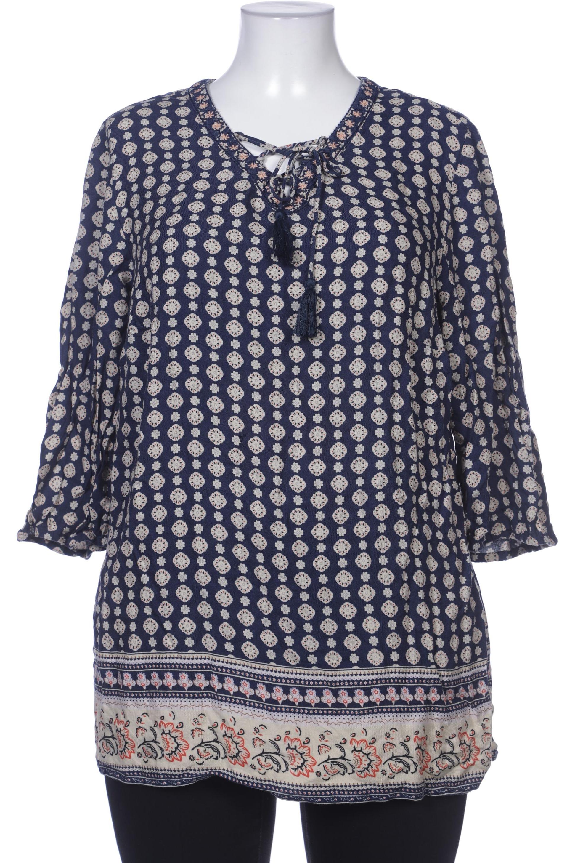 

Ulla Popken Damen Bluse, marineblau, Gr. 42