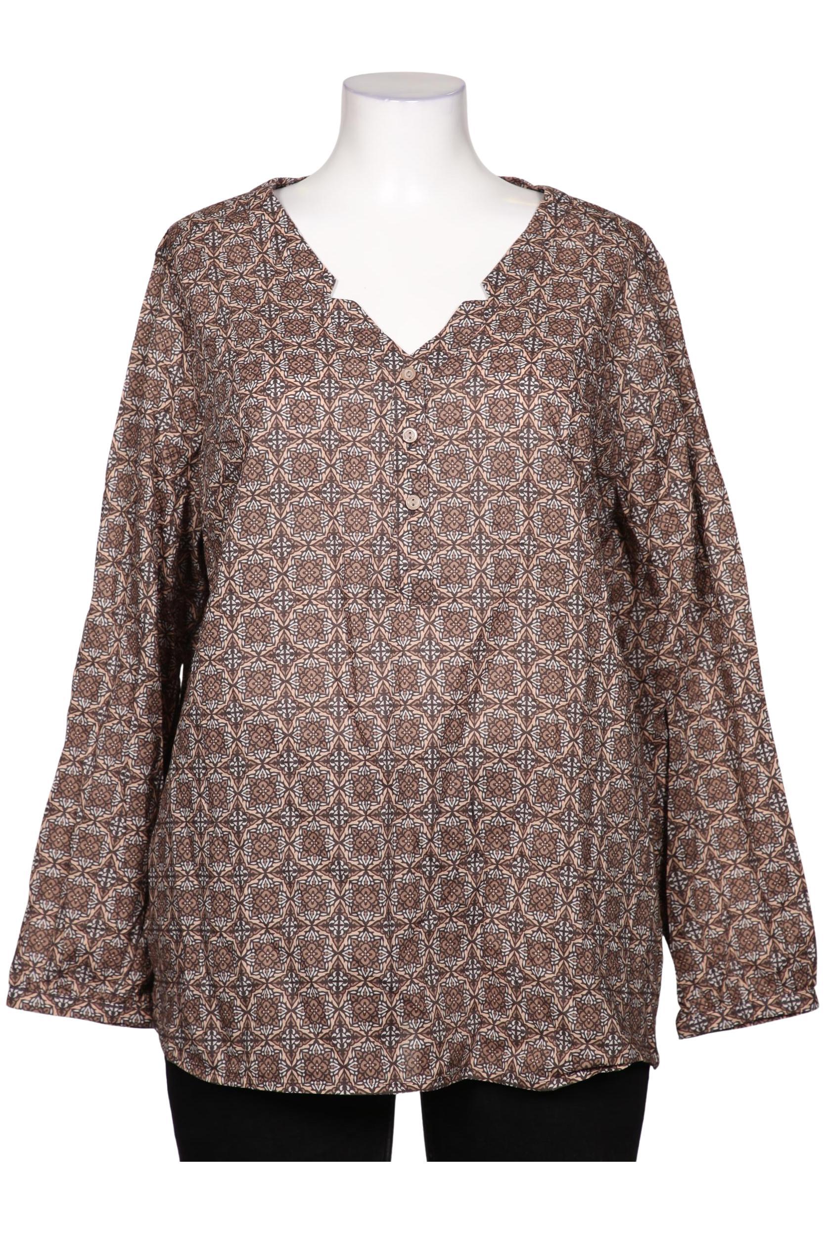 

Ulla Popken Damen Bluse, braun, Gr. 50