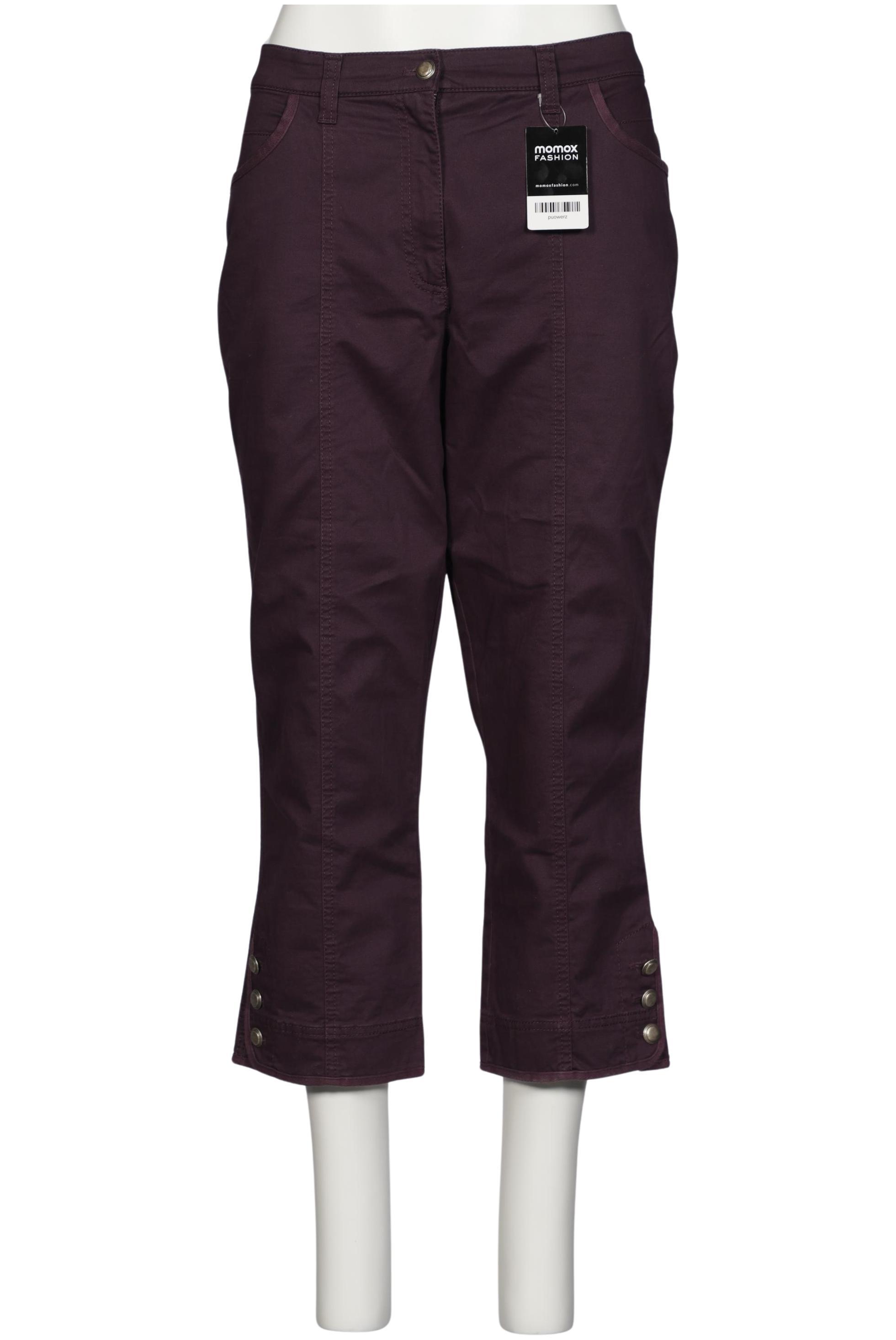 

Ulla Popken Damen Jeans, bordeaux, Gr. 46