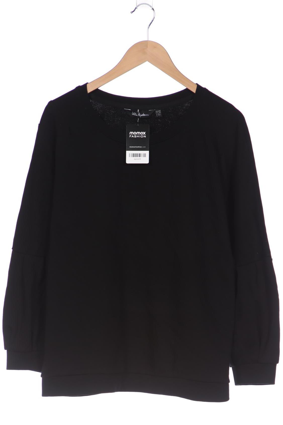

Ulla Popken Damen Sweatshirt, schwarz, Gr. 46