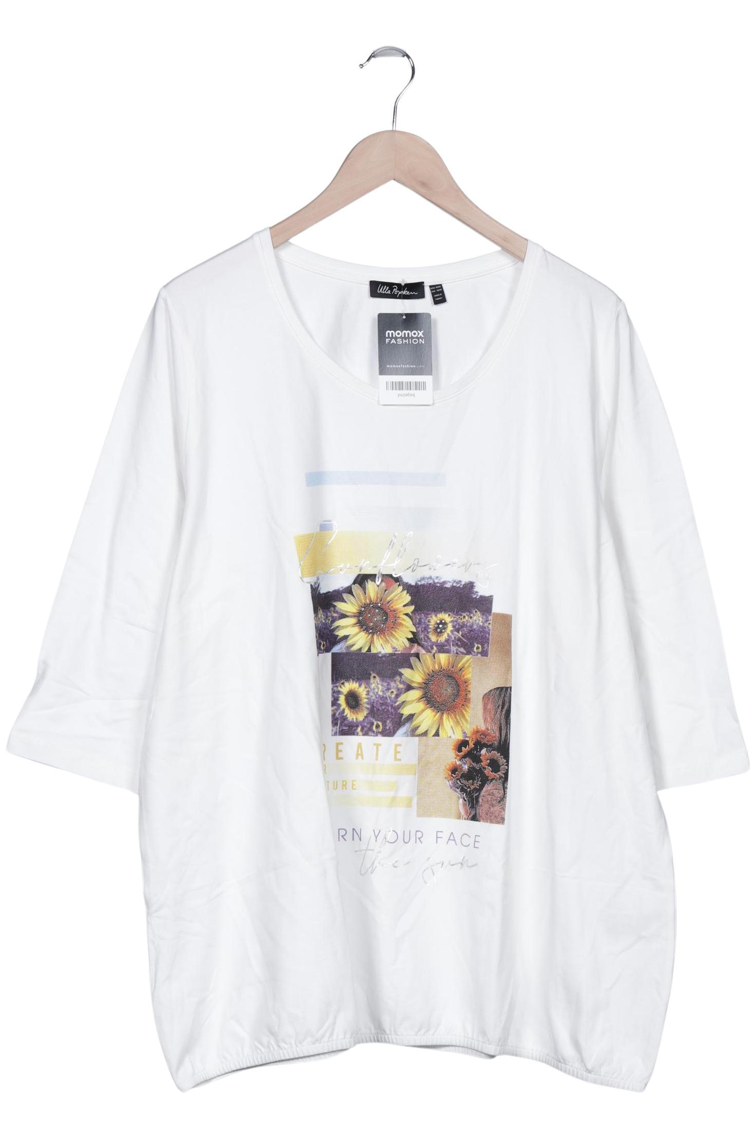 

Ulla Popken Damen T-Shirt, cremeweiß, Gr. 50