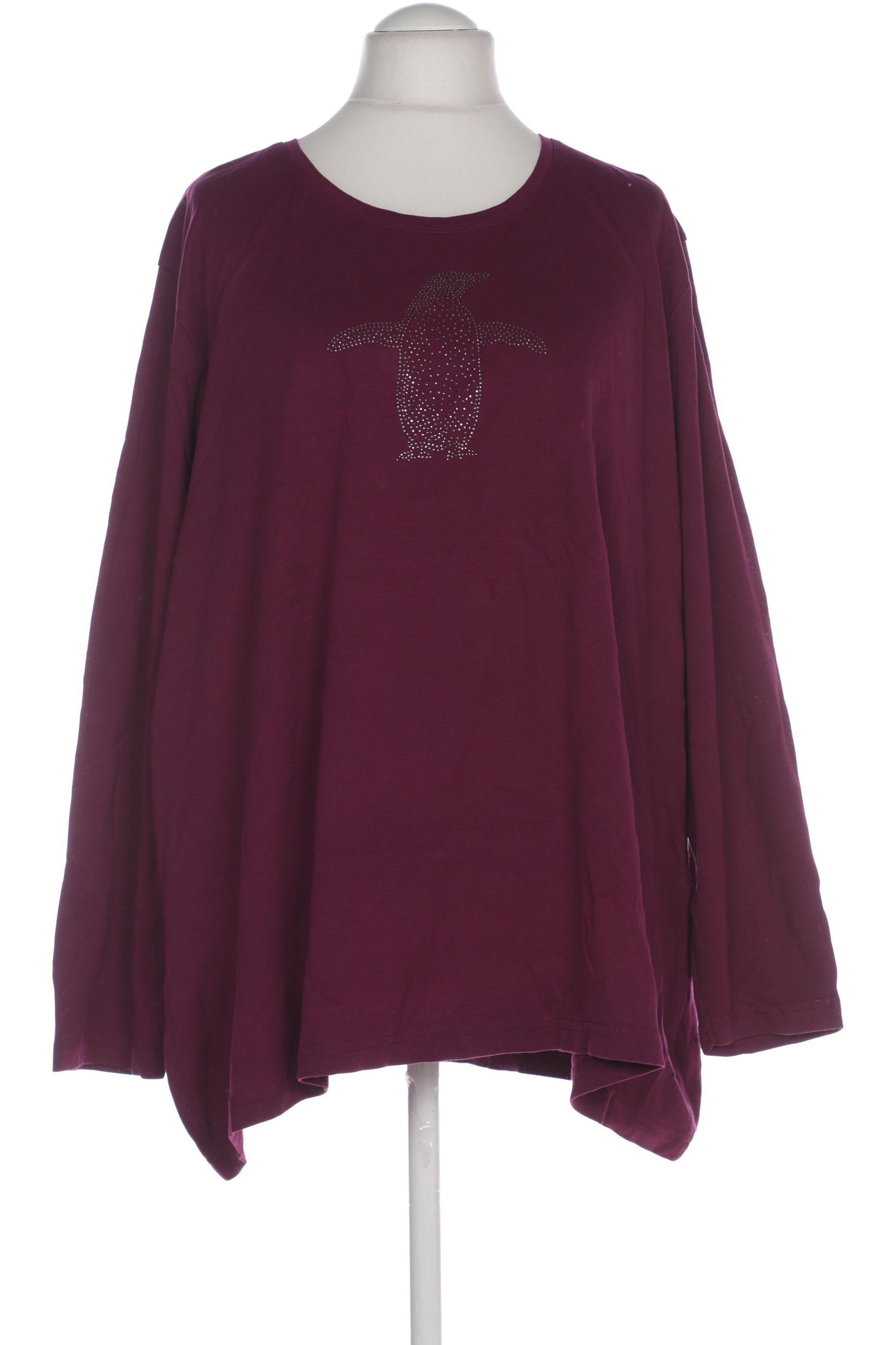 

Ulla Popken Damen Langarmshirt, pink, Gr. 54