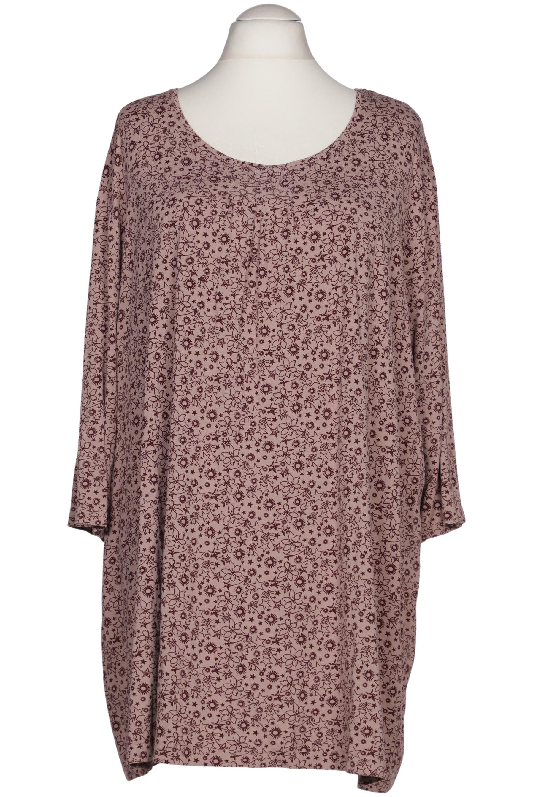 

Ulla Popken Damen Langarmshirt, pink, Gr. 58