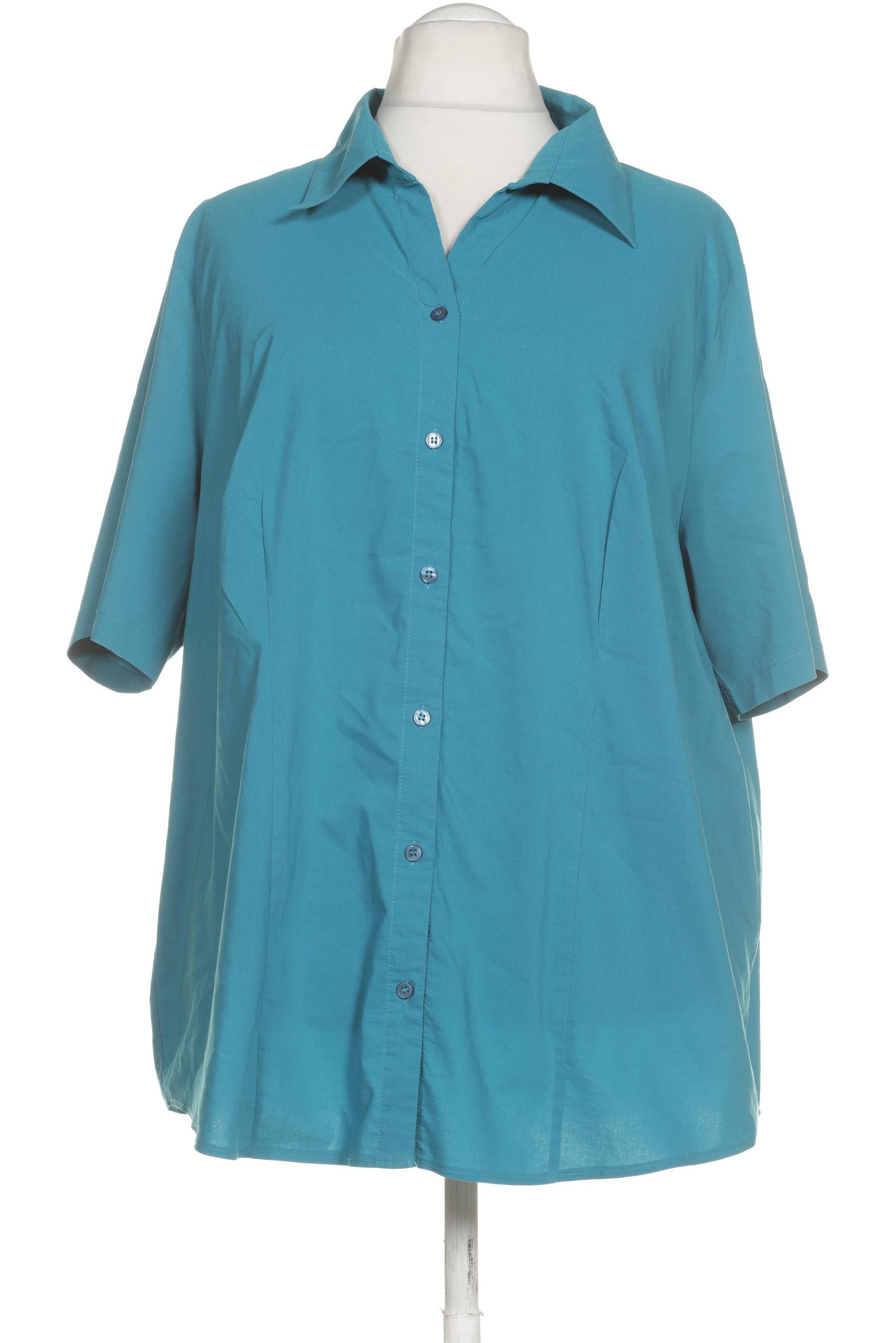 

Ulla Popken Damen Bluse, blau, Gr. 54