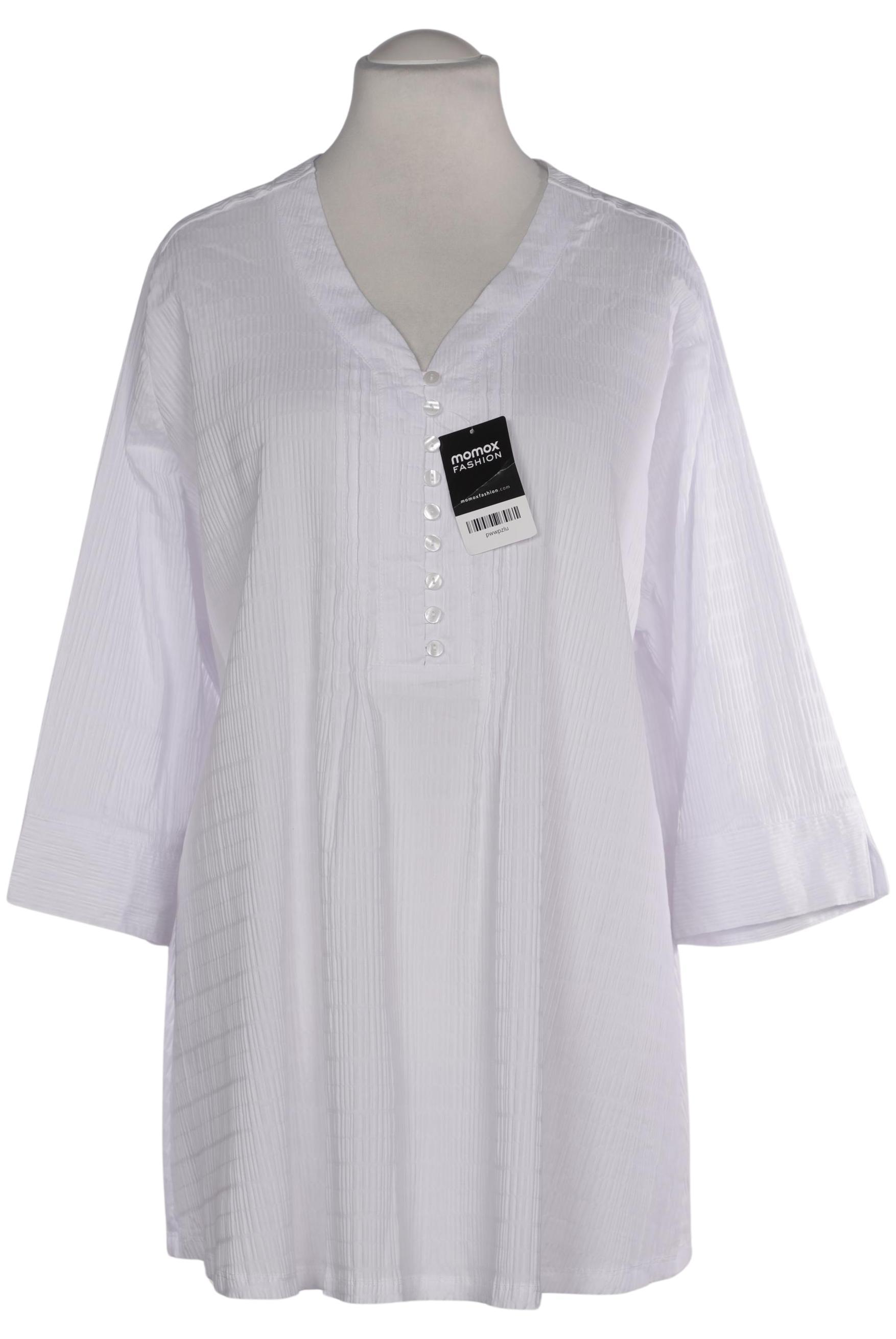 

Ulla Popken Damen Bluse, weiß, Gr. 54