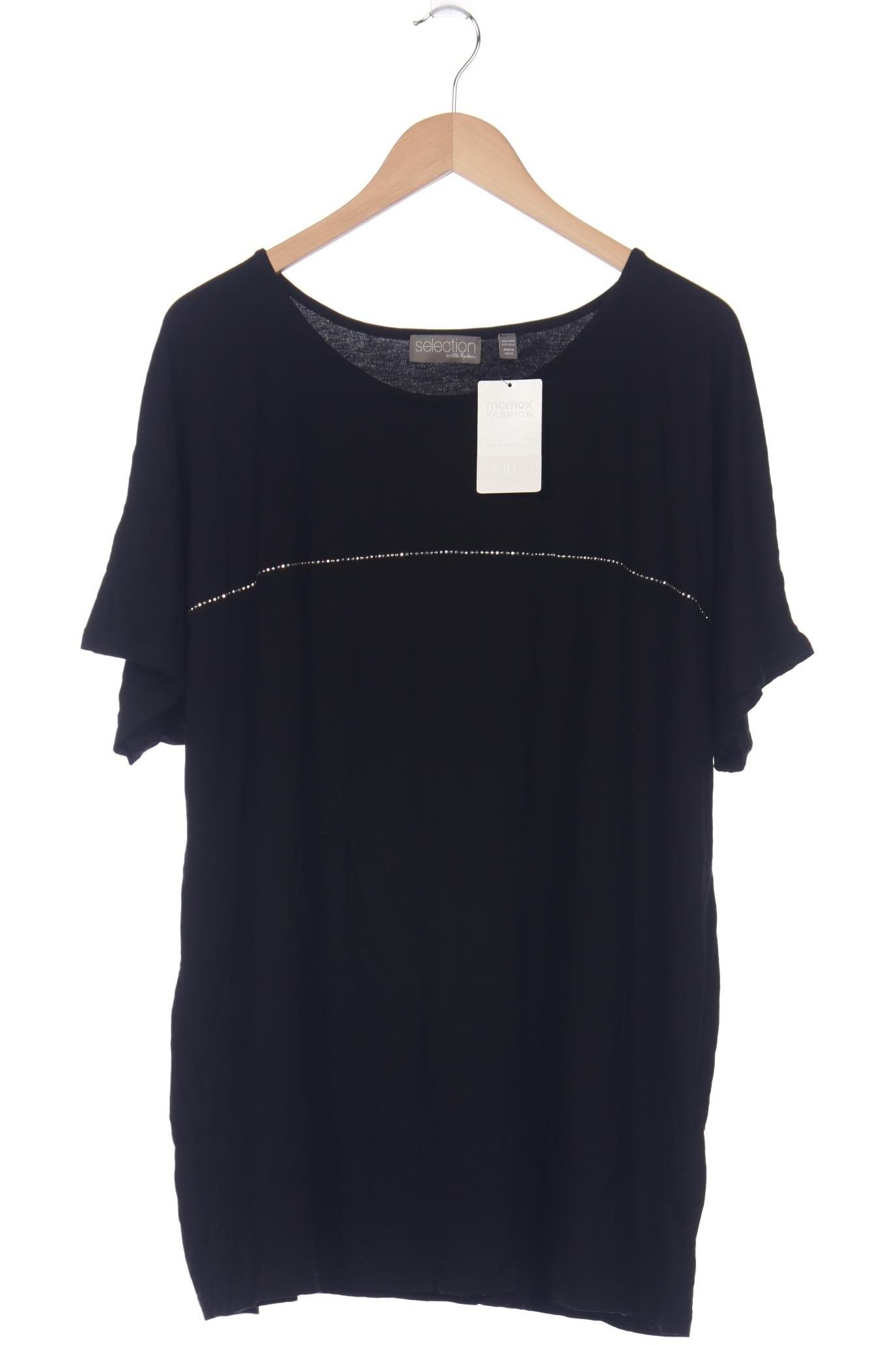 

Ulla Popken Damen T-Shirt, schwarz, Gr. 50