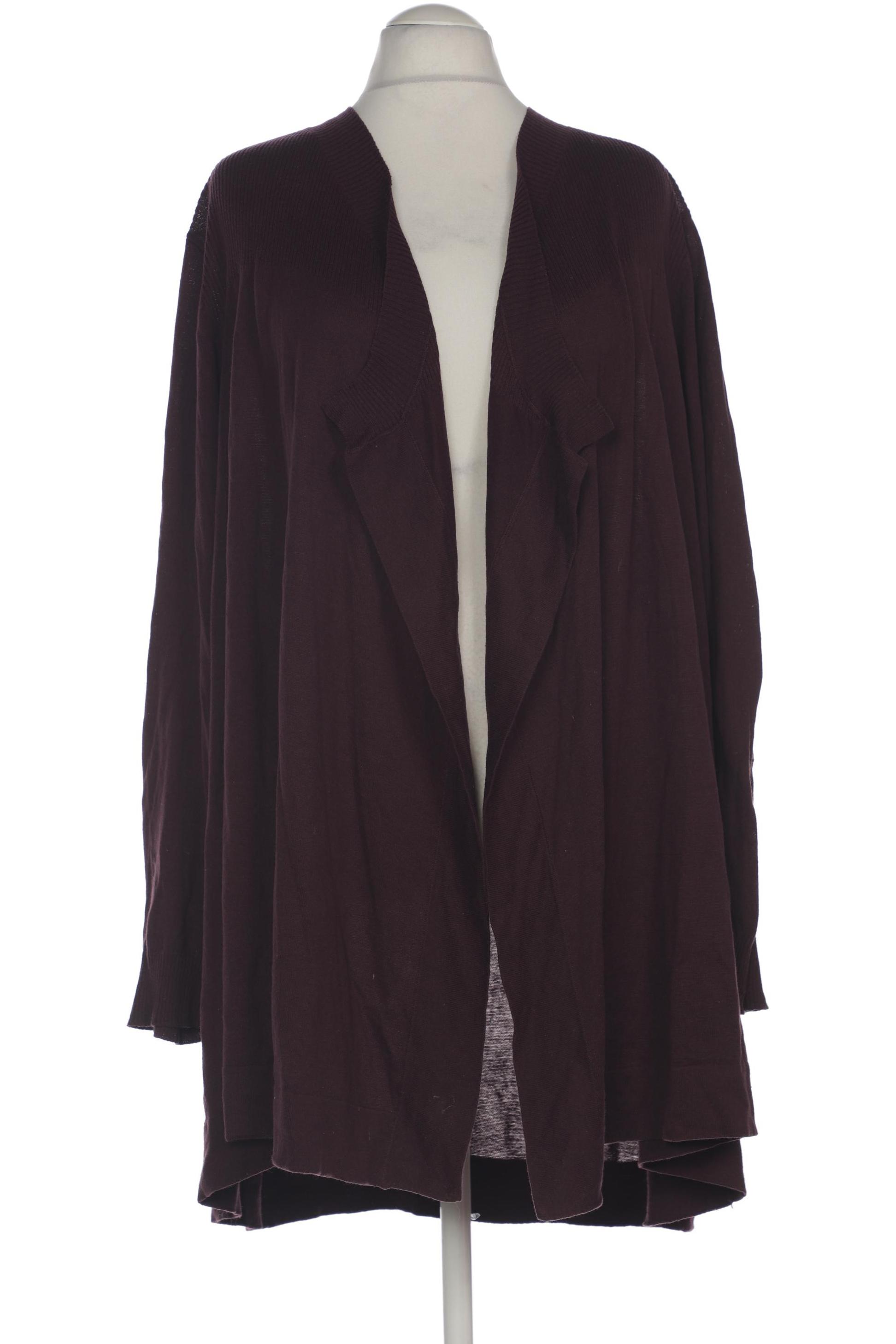 

Ulla Popken Damen Strickjacke, bordeaux, Gr. 58