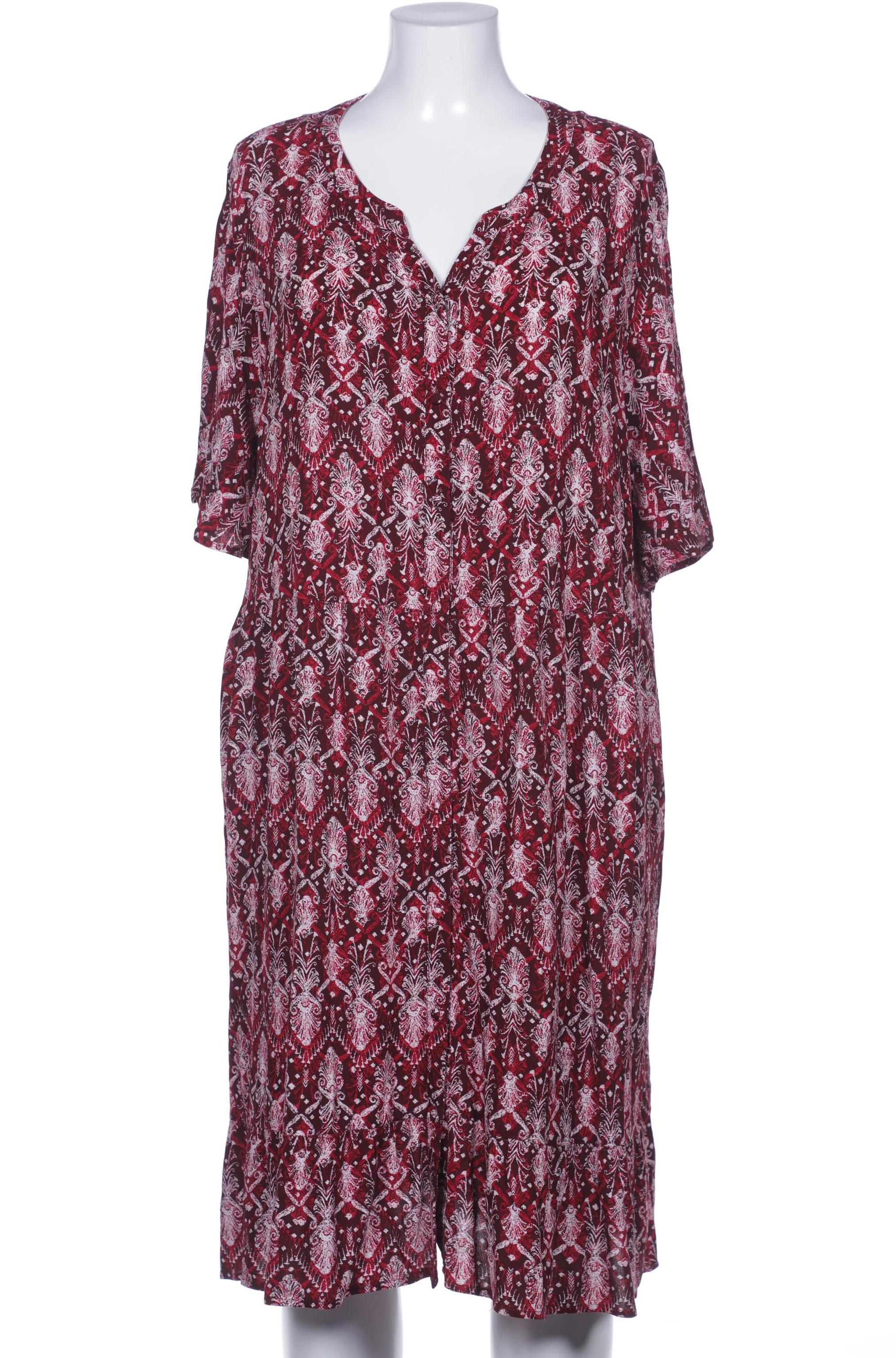 

Ulla Popken Damen Kleid, bordeaux