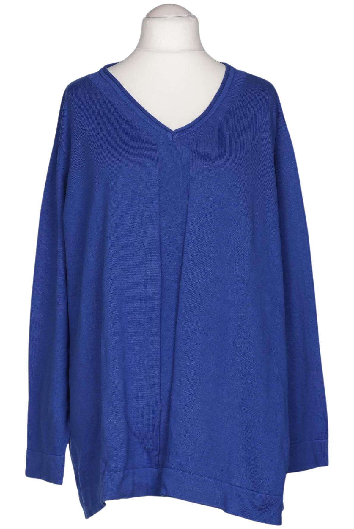 

Ulla Popken Damen Pullover, blau, Gr. 52