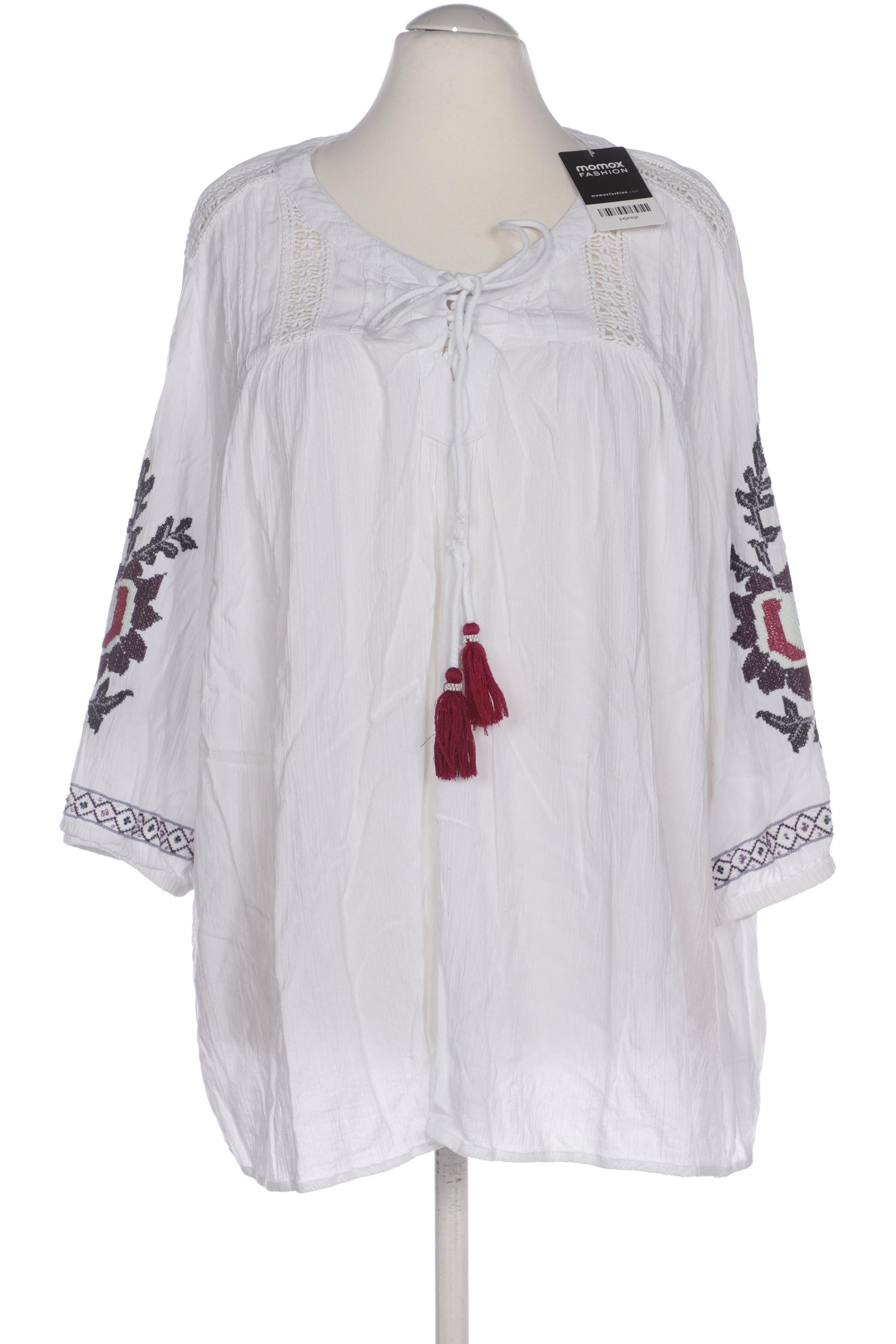 

Ulla Popken Damen Bluse, weiß, Gr. 52