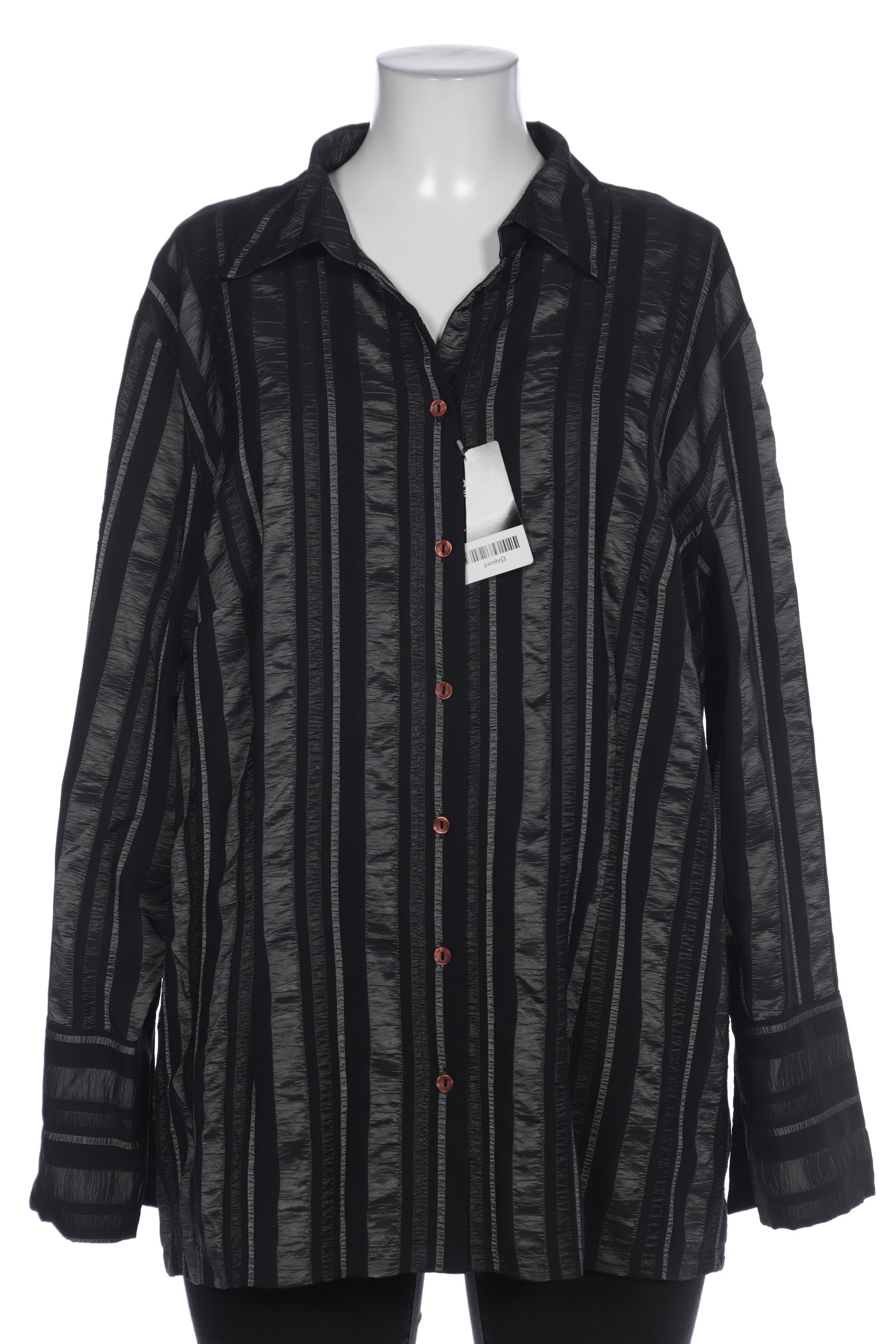 

Ulla Popken Damen Bluse, schwarz, Gr. 52