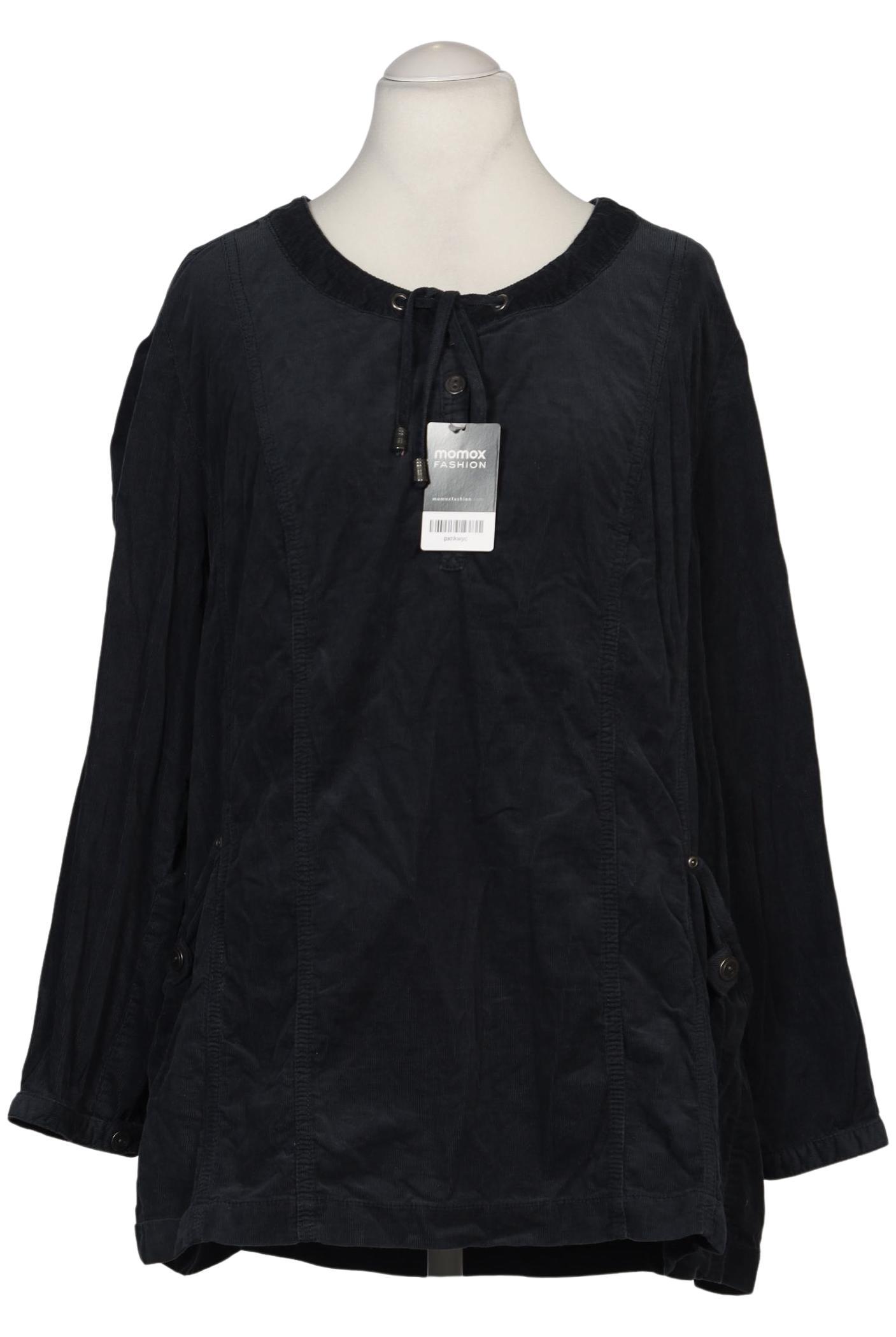 

Ulla Popken Damen Bluse, marineblau, Gr. 46