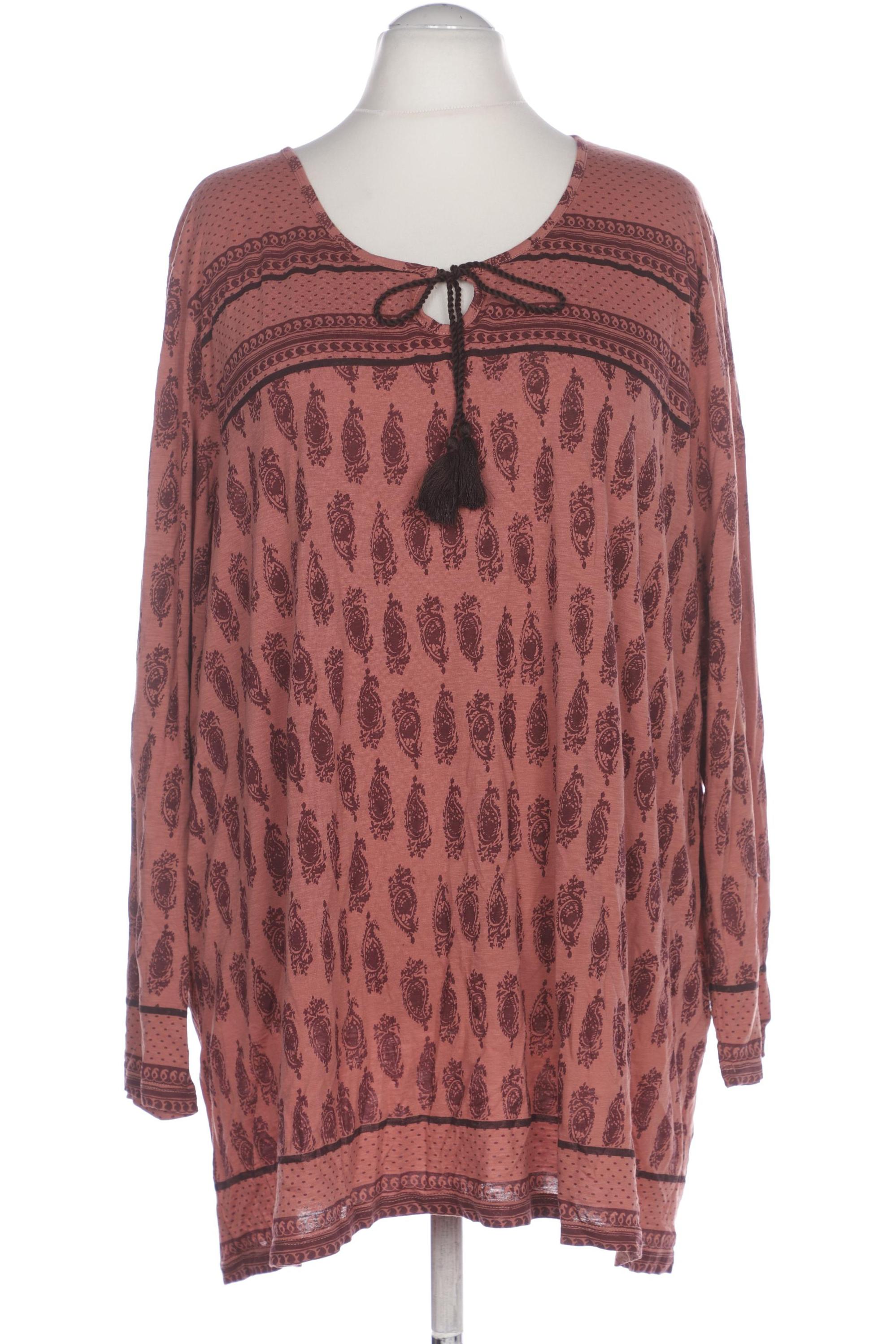 

Ulla Popken Damen Langarmshirt, rot, Gr. 54
