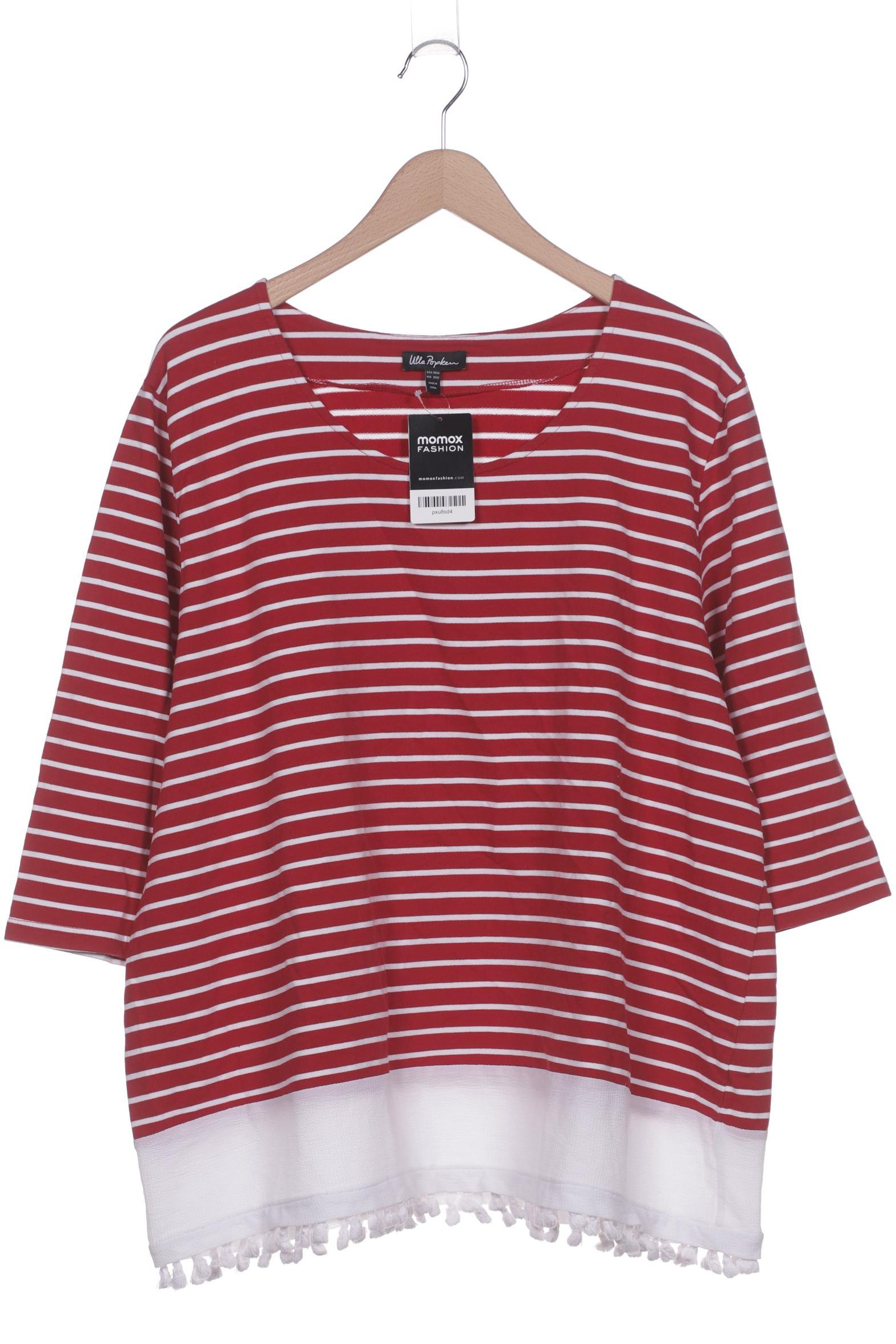 

Ulla Popken Damen Langarmshirt, rot, Gr. 50