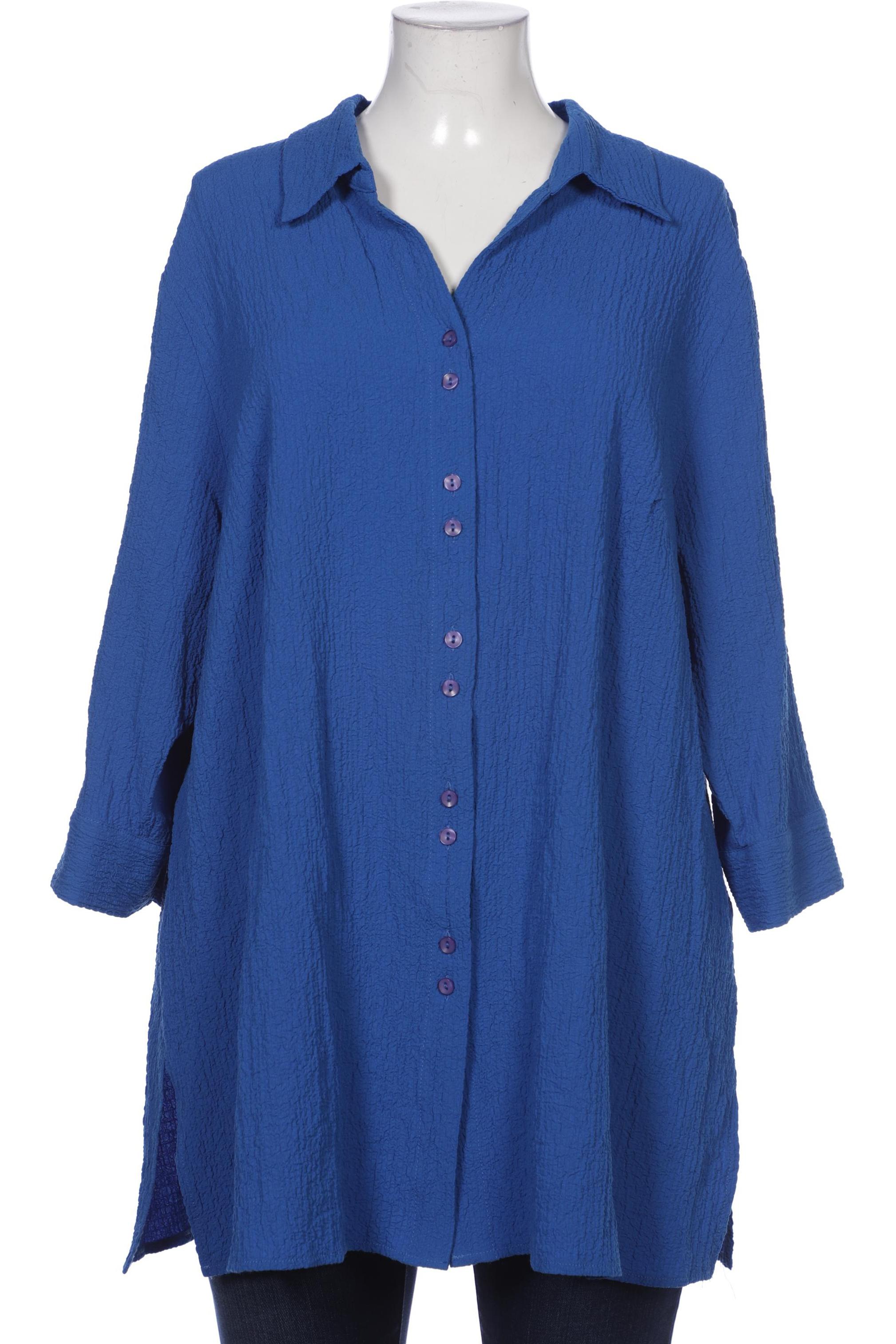 

Ulla Popken Damen Bluse, blau, Gr. 50