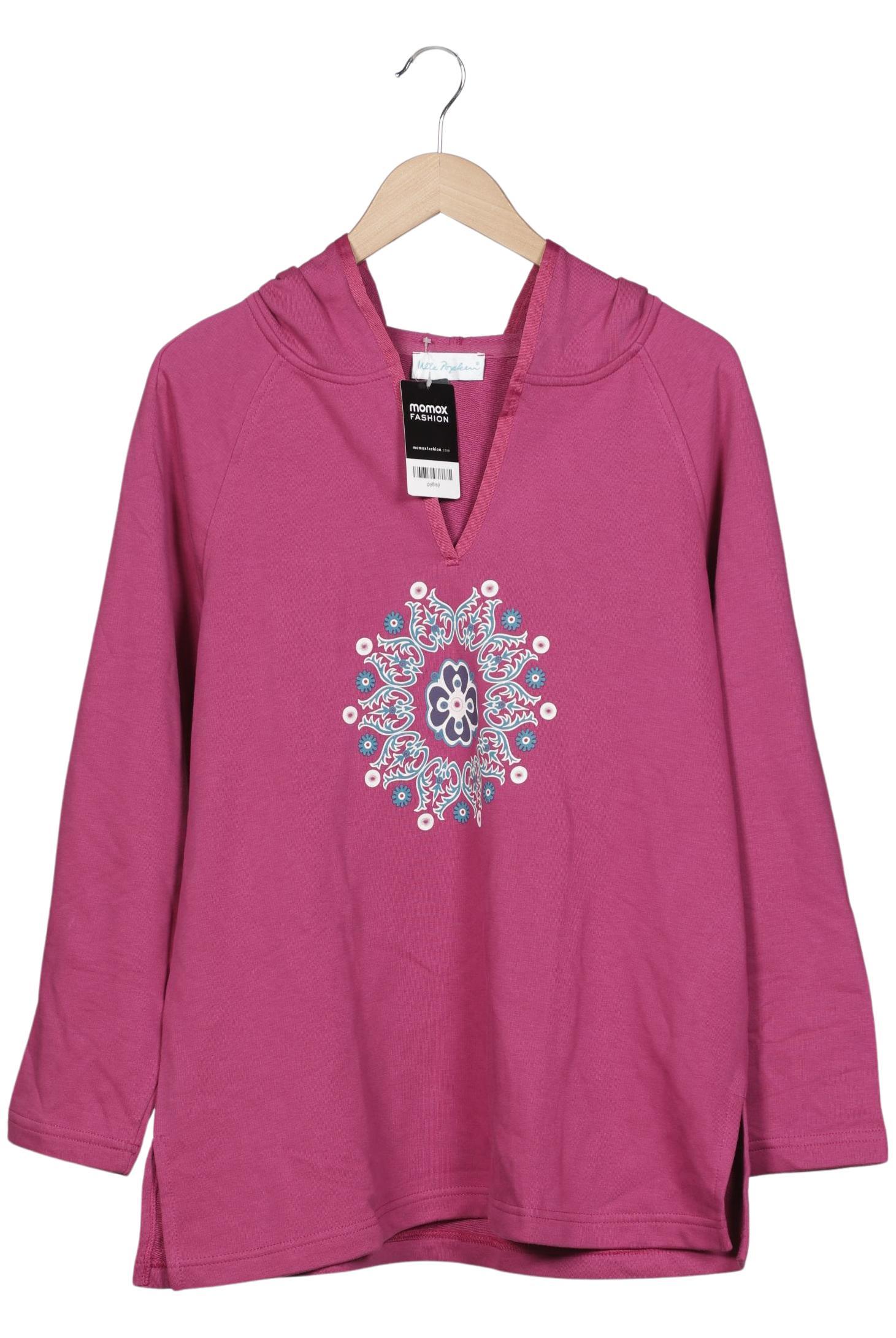 

Ulla Popken Damen Kapuzenpullover, pink, Gr. 42