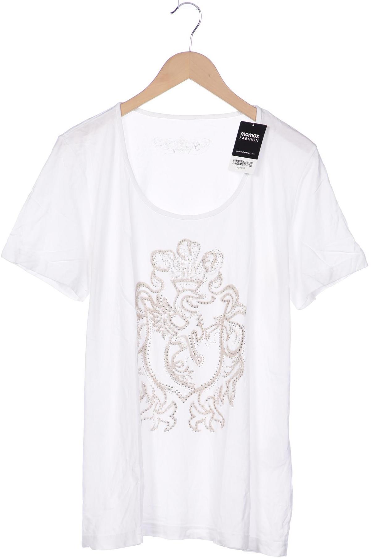 

Ulla Popken Damen T-Shirt, weiß, Gr. 46