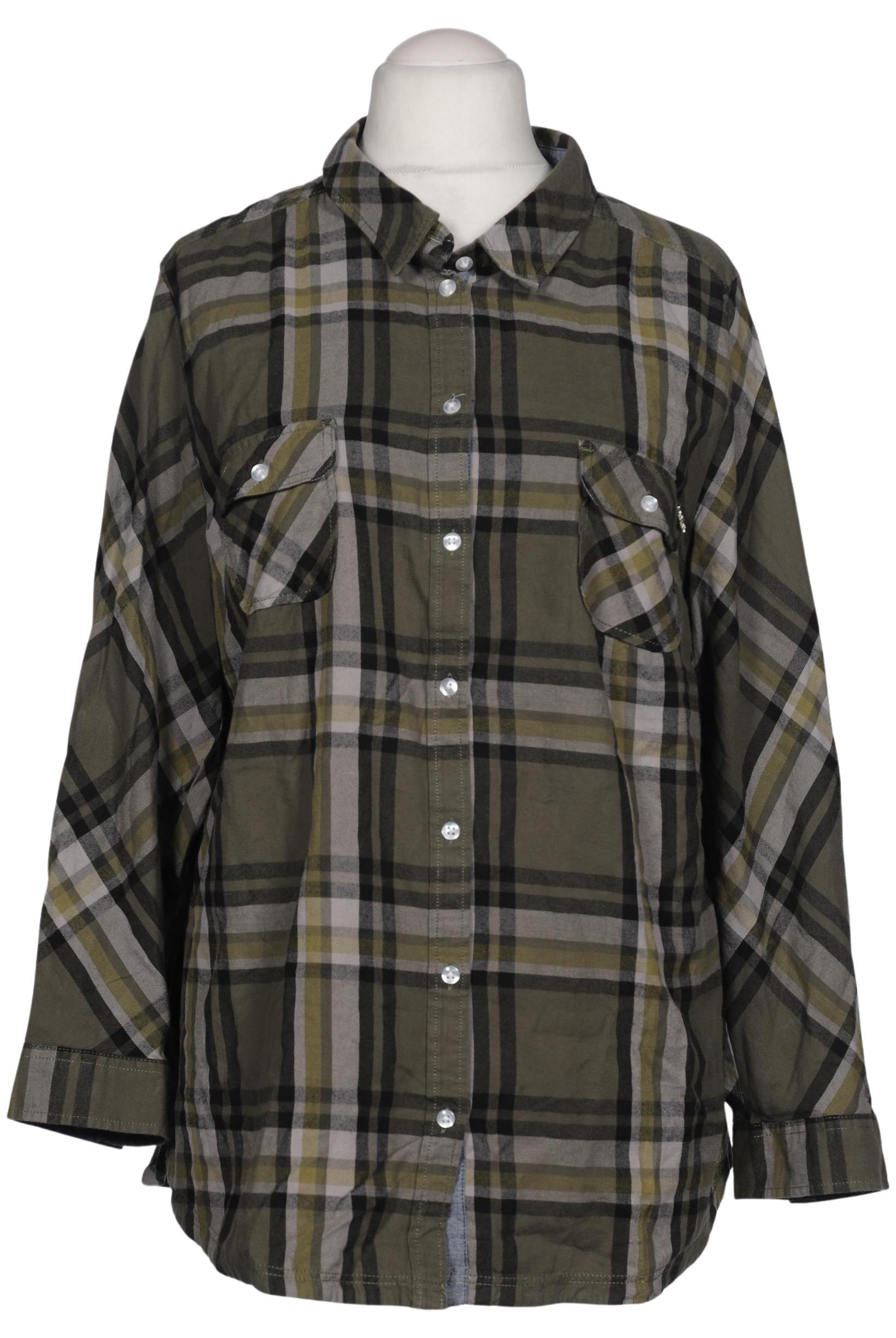 

Ulla Popken Damen Bluse, grün, Gr. 46