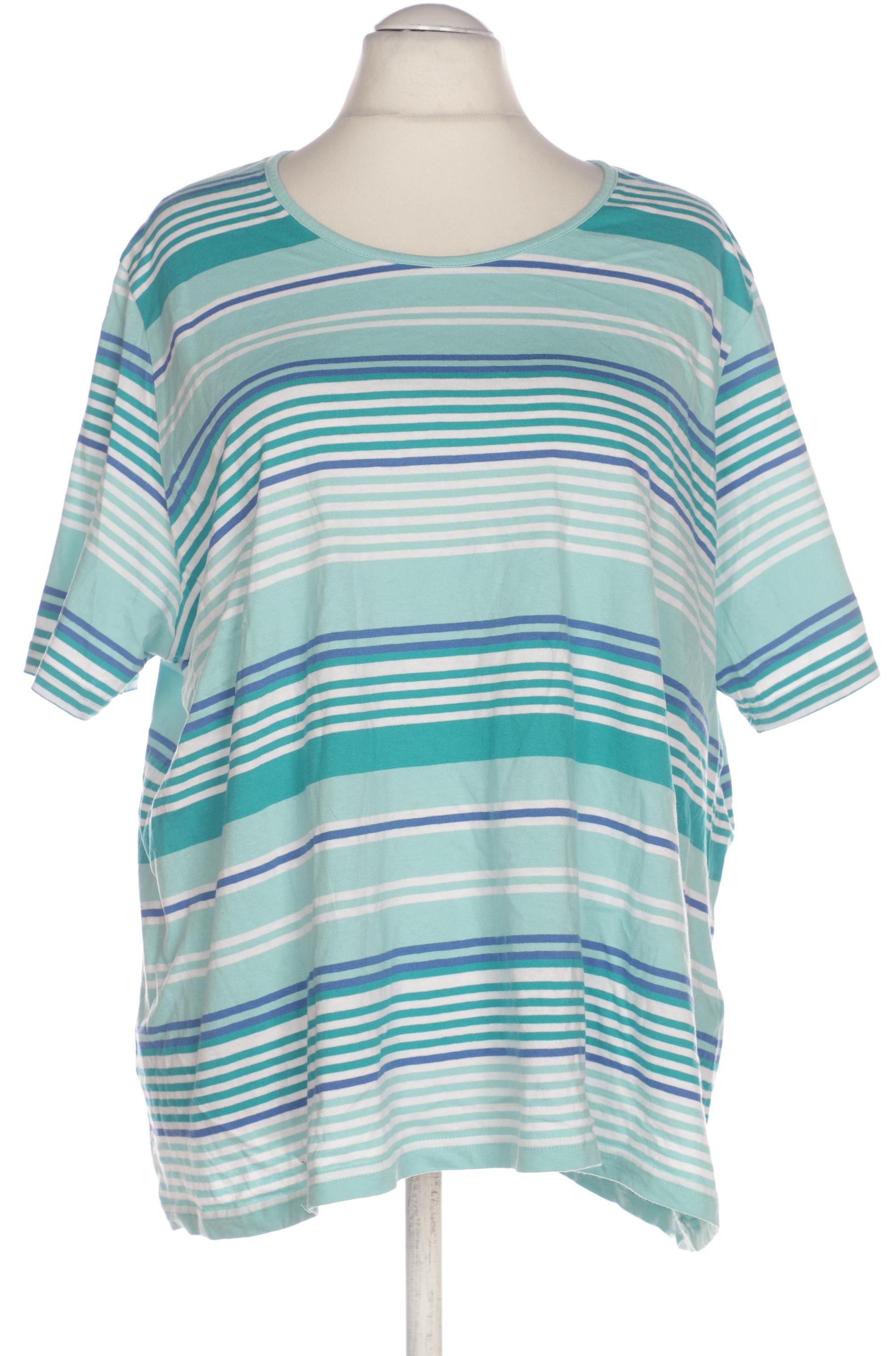 

Ulla Popken Damen T-Shirt, türkis, Gr. 56