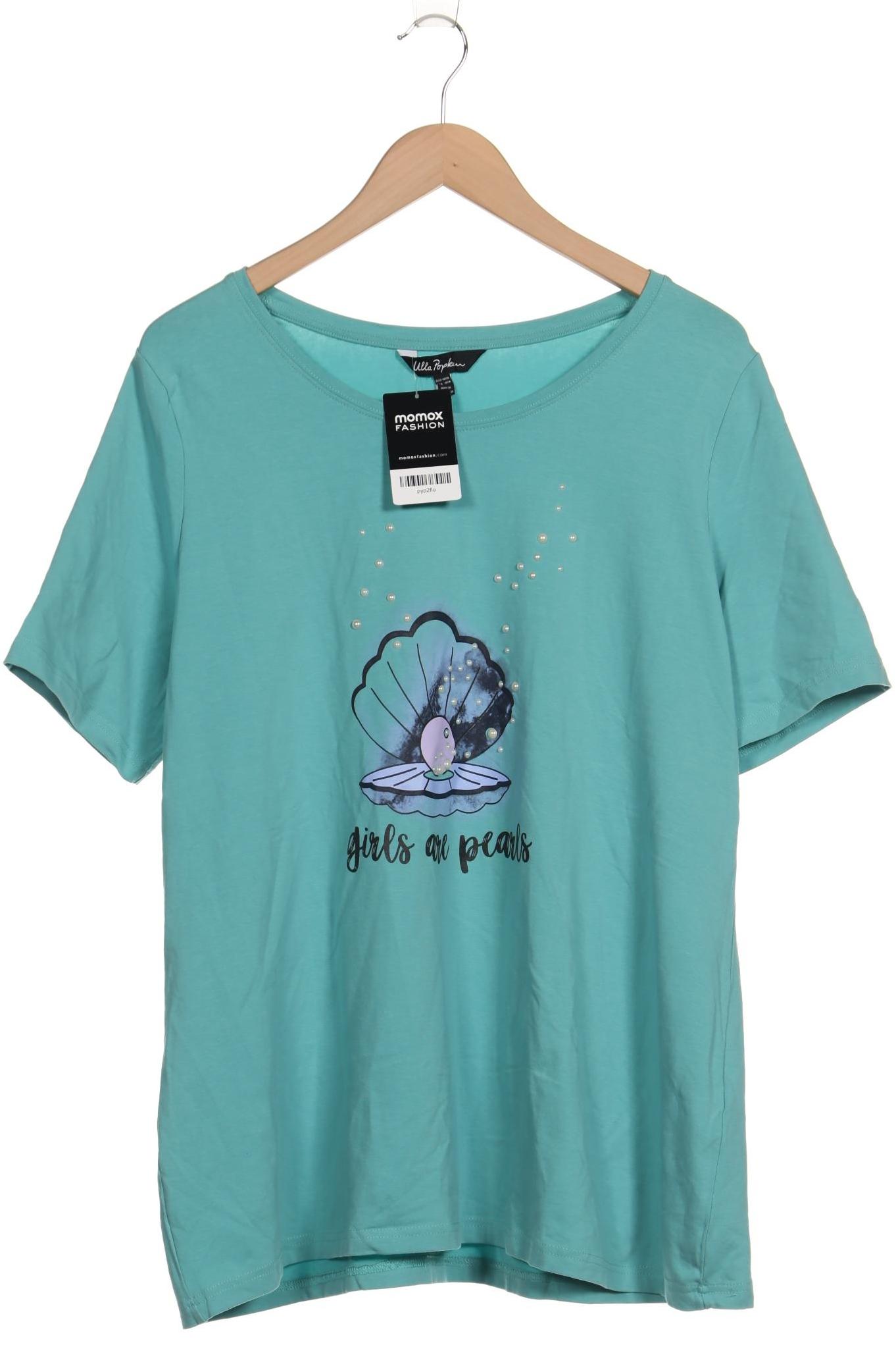 

Ulla Popken Damen T-Shirt, türkis, Gr. 46