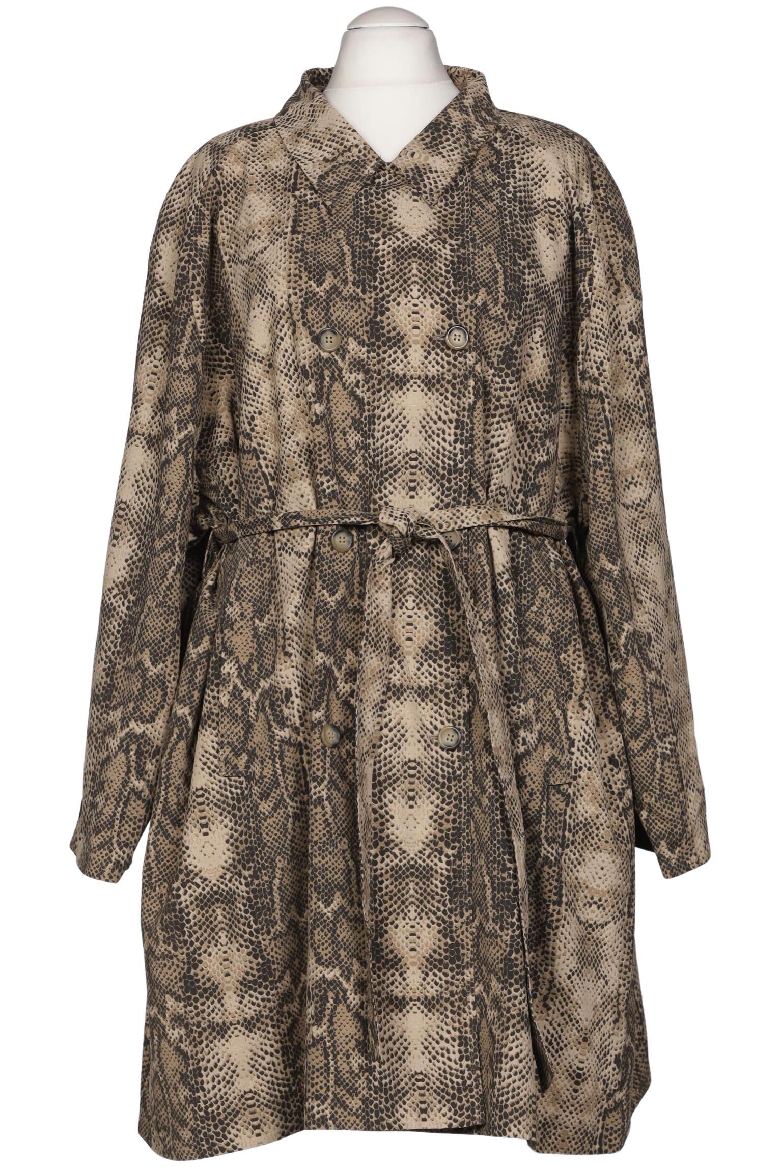 

Ulla Popken Damen Mantel, beige, Gr. 60