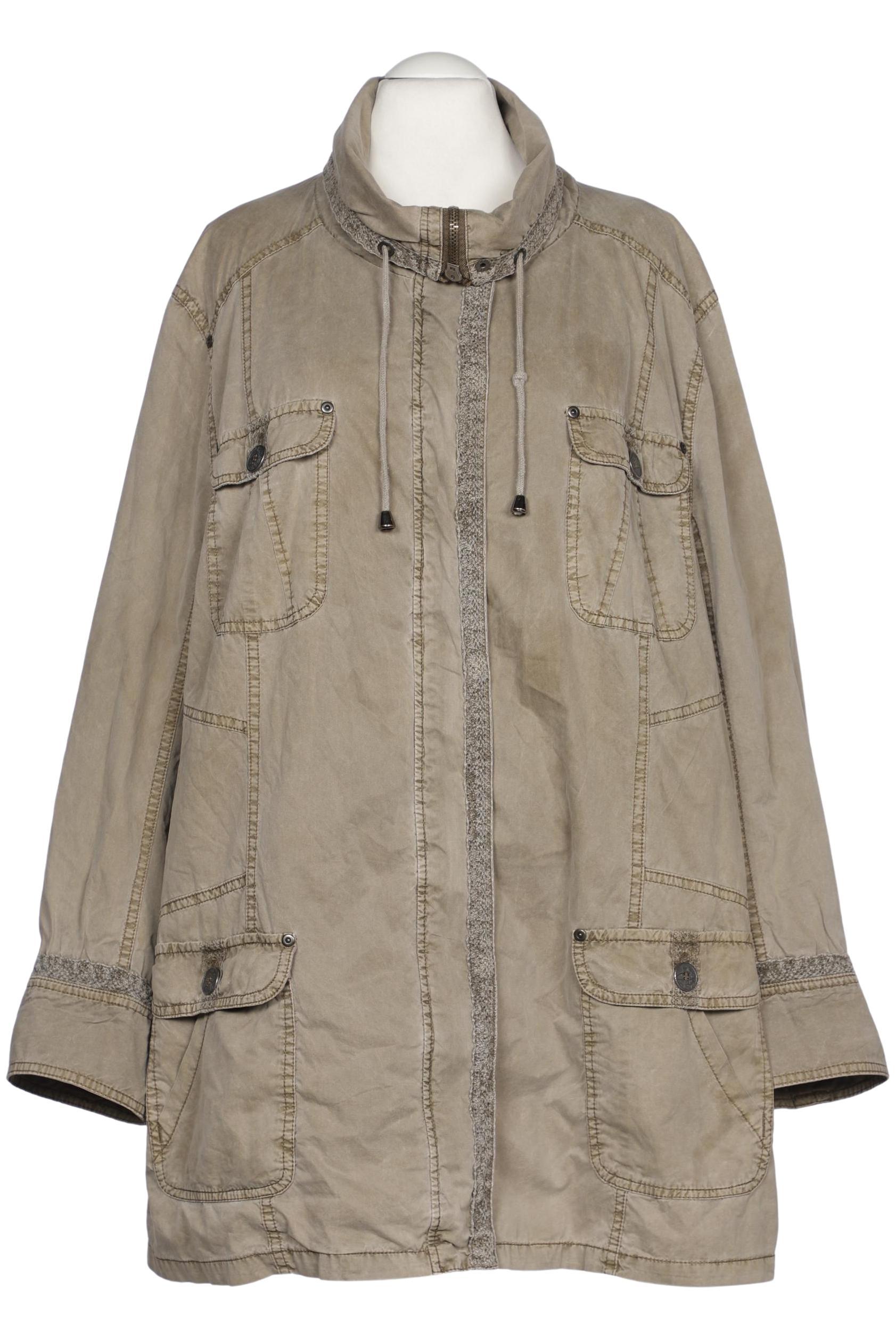 

Ulla Popken Damen Jacke, beige, Gr. 54