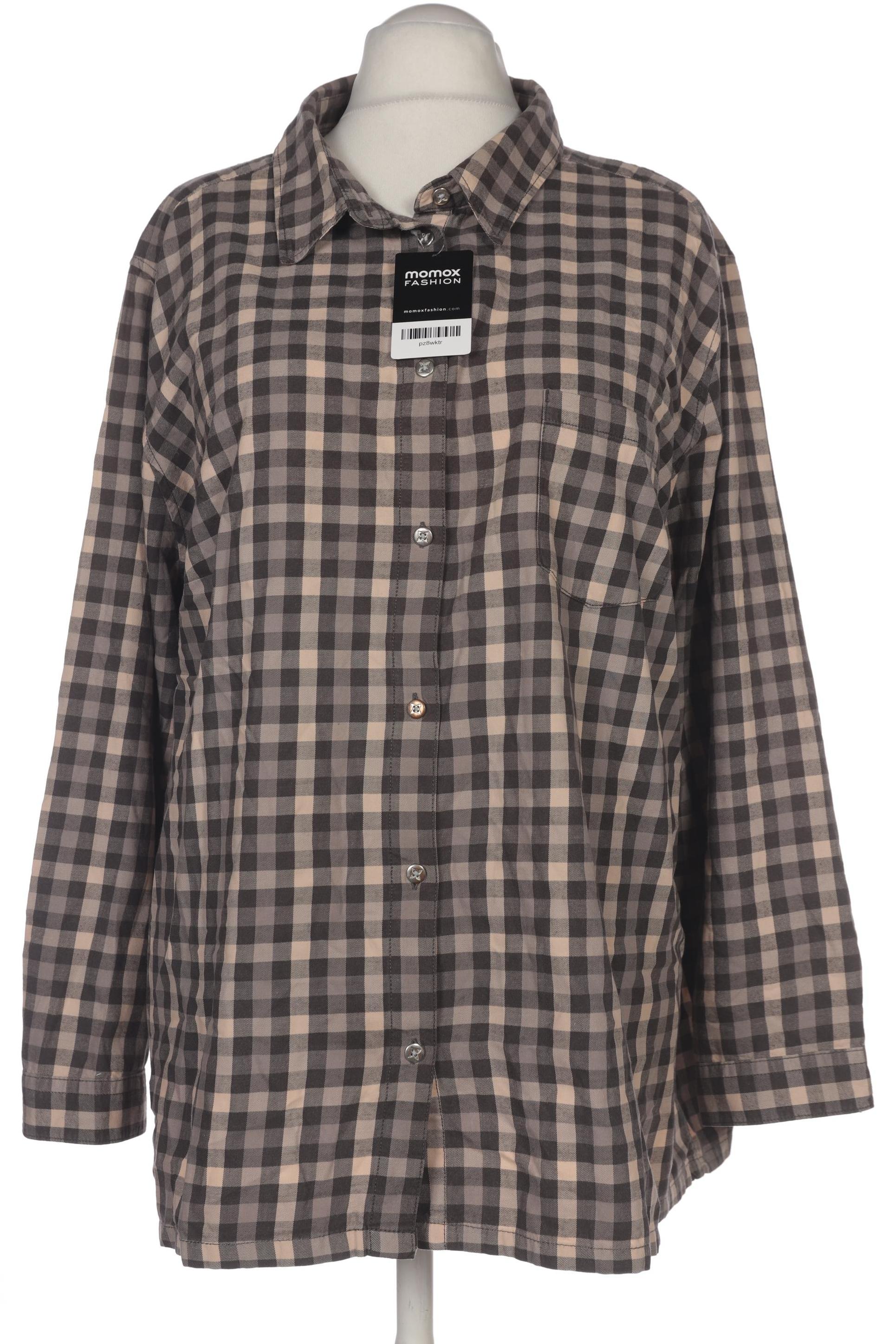 

Ulla Popken Damen Bluse, grau, Gr. 52