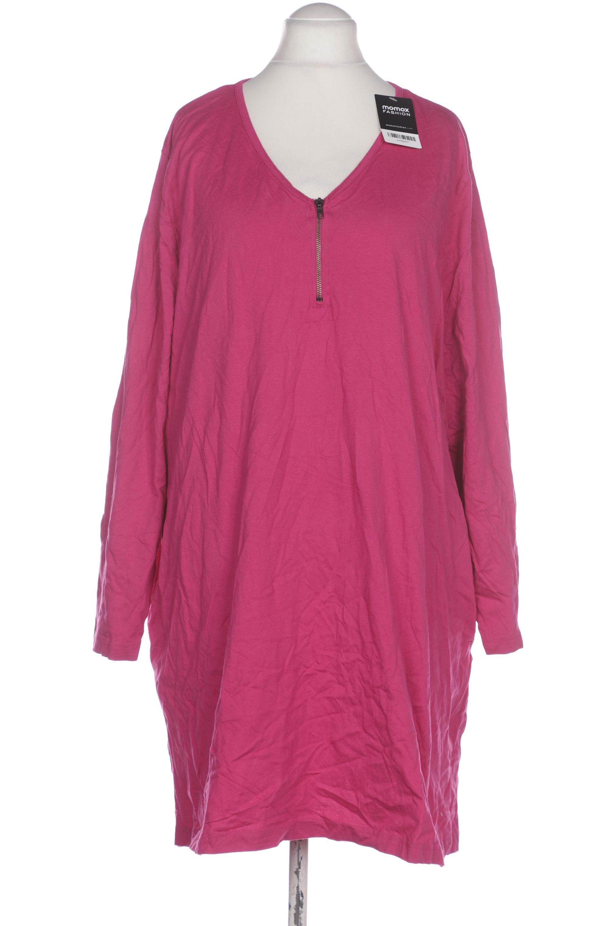 

Ulla Popken Damen Langarmshirt, pink, Gr. 58