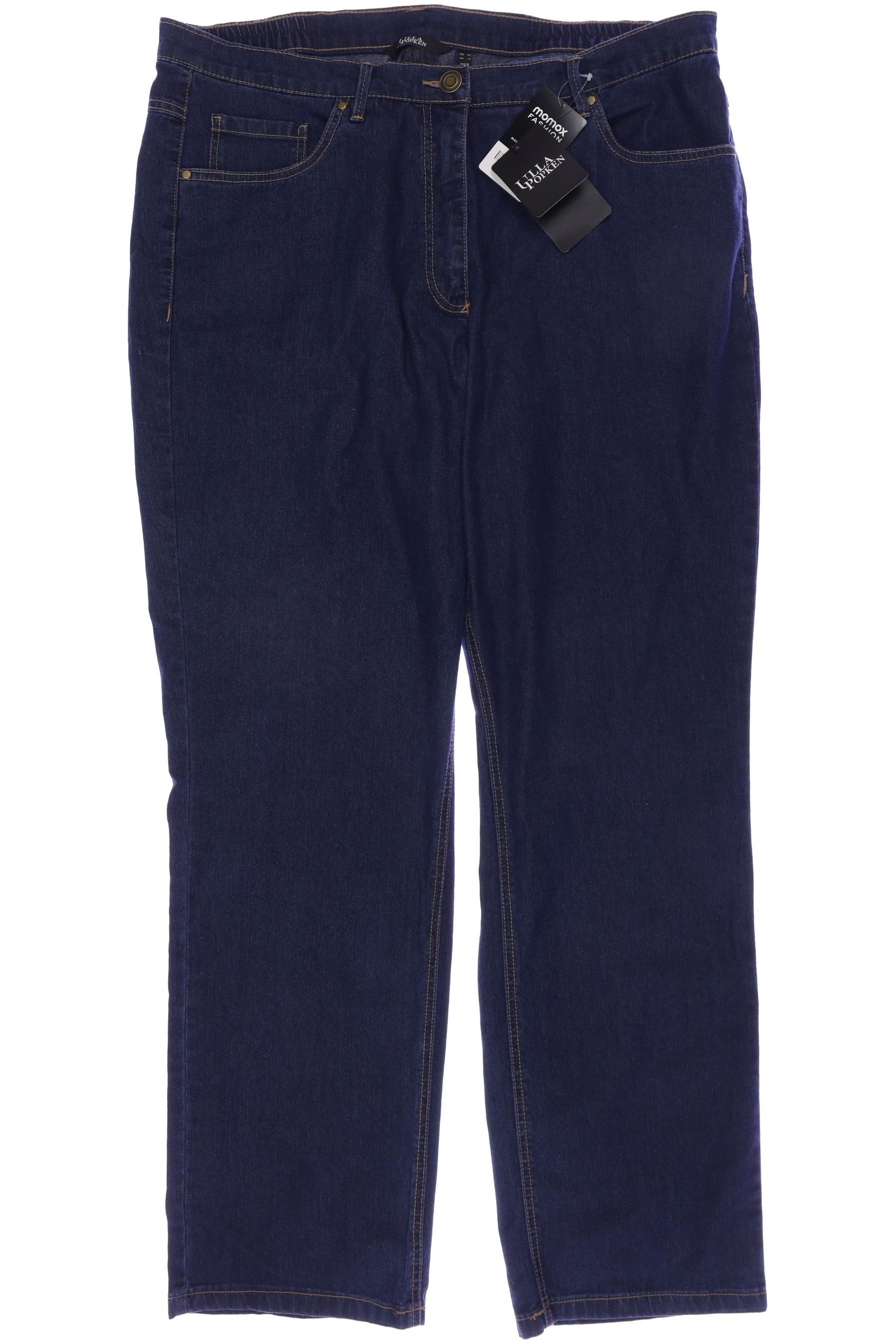 

Ulla Popken Damen Jeans, marineblau, Gr. 48