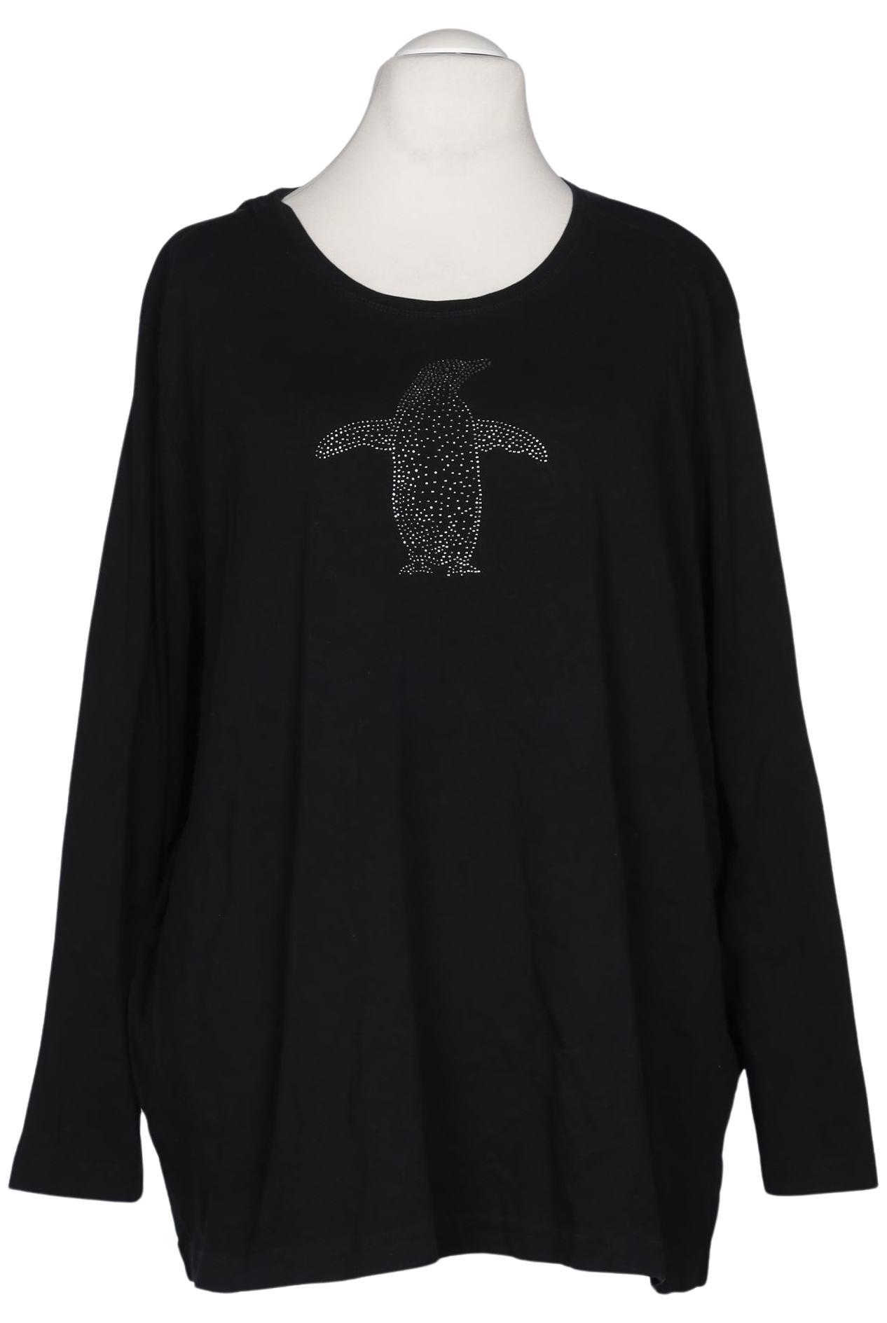 

Ulla Popken Damen Langarmshirt, schwarz, Gr. 60