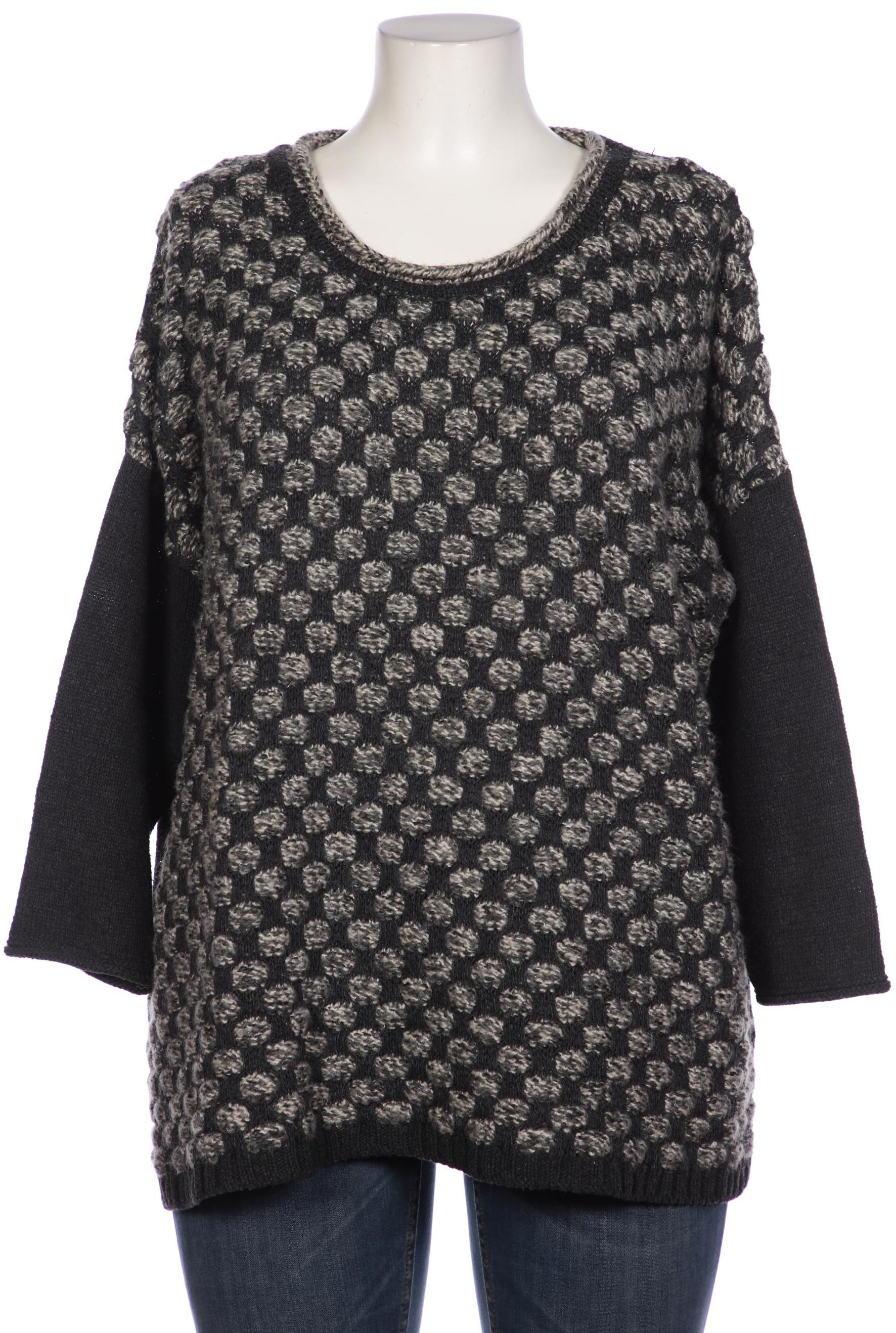 

Ulla Popken Damen Pullover, grau, Gr. 48