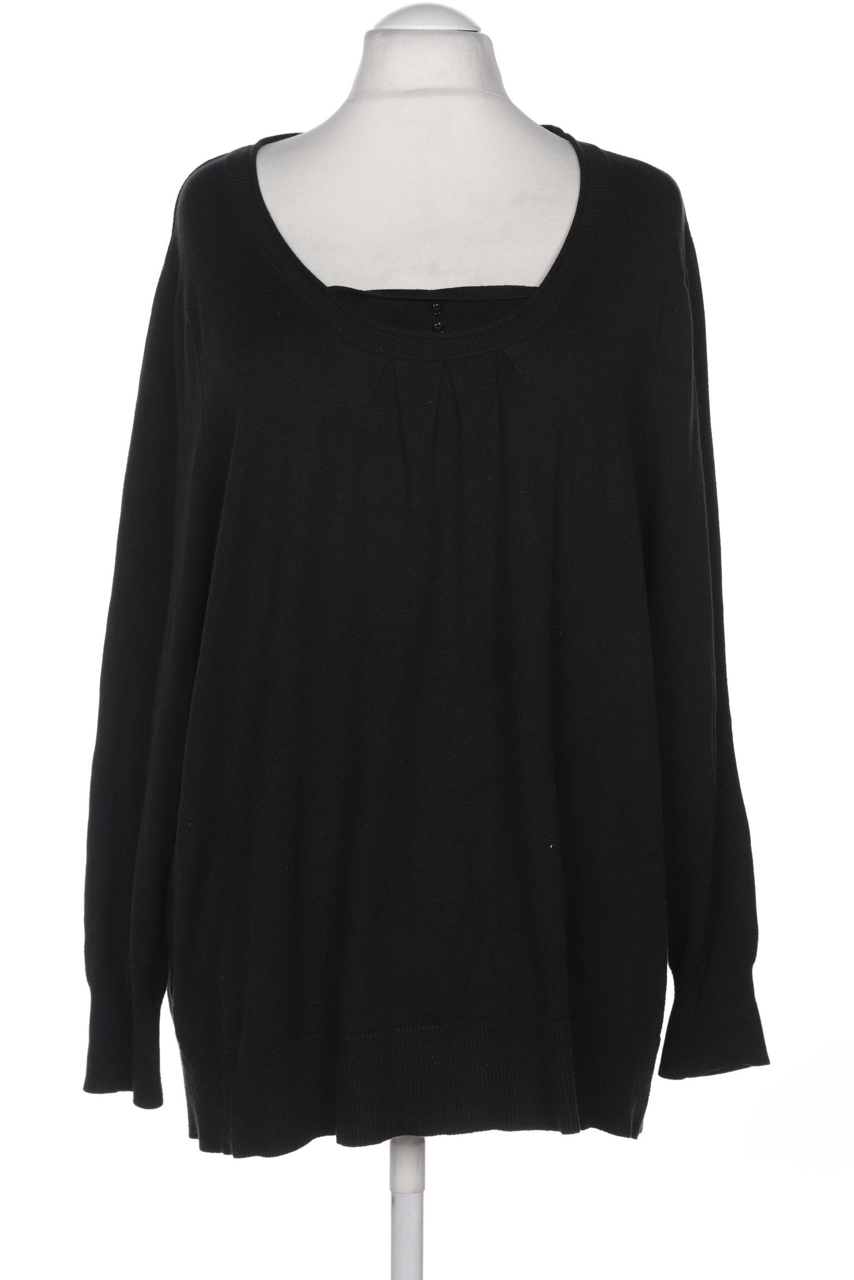

Ulla Popken Damen Pullover, schwarz