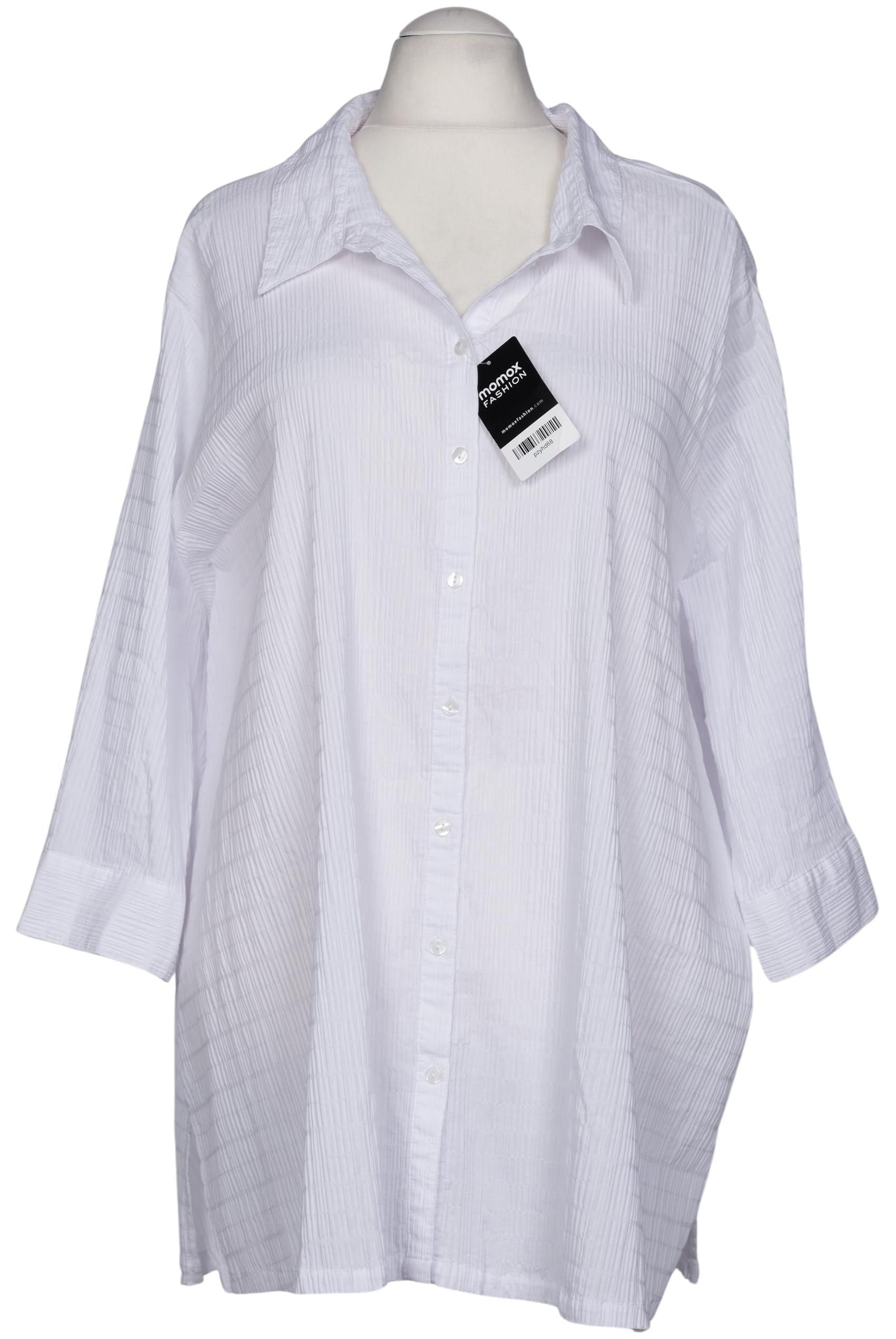 

Ulla Popken Damen Bluse, weiß, Gr. 58