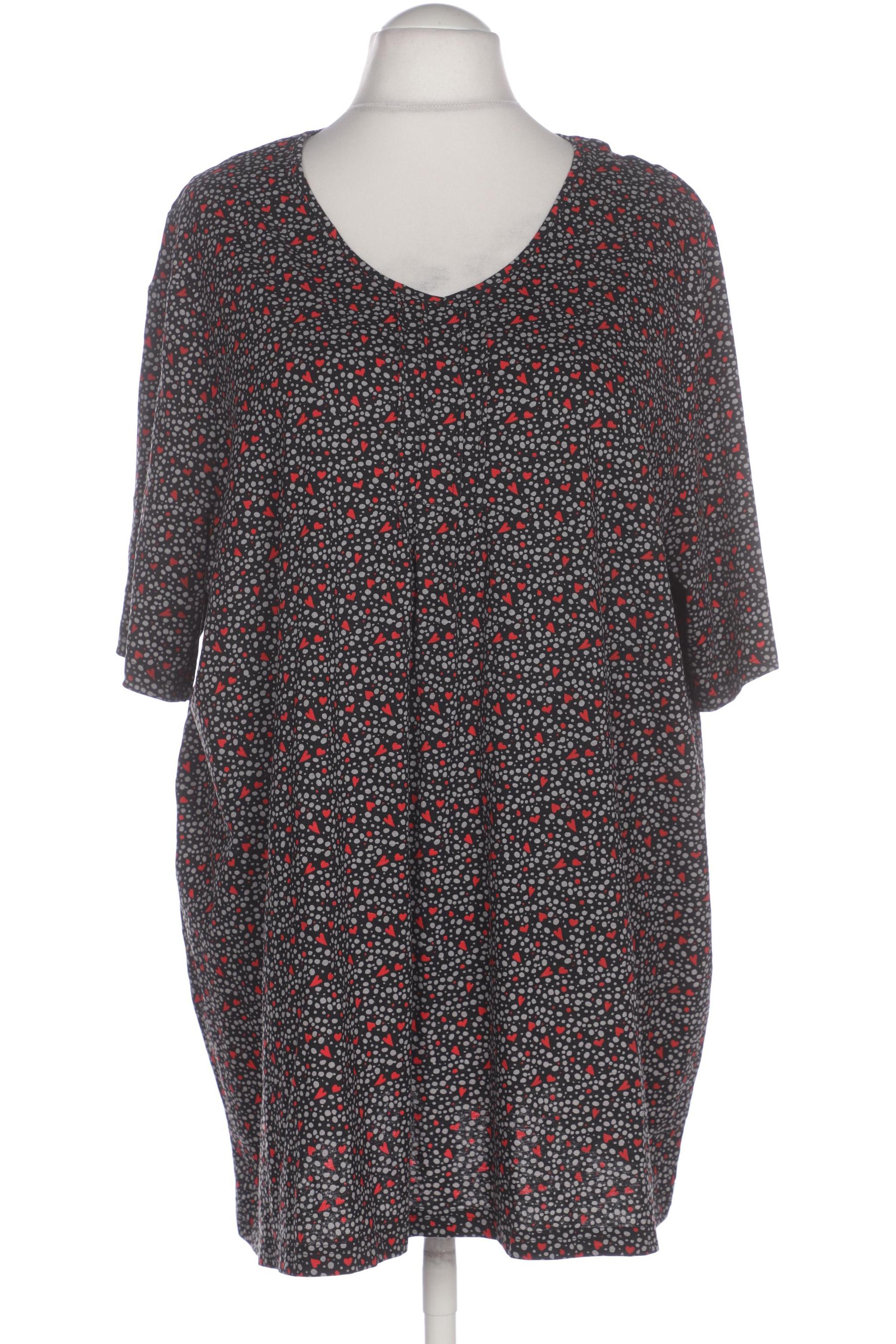 

Ulla Popken Damen T-Shirt, schwarz, Gr. 52