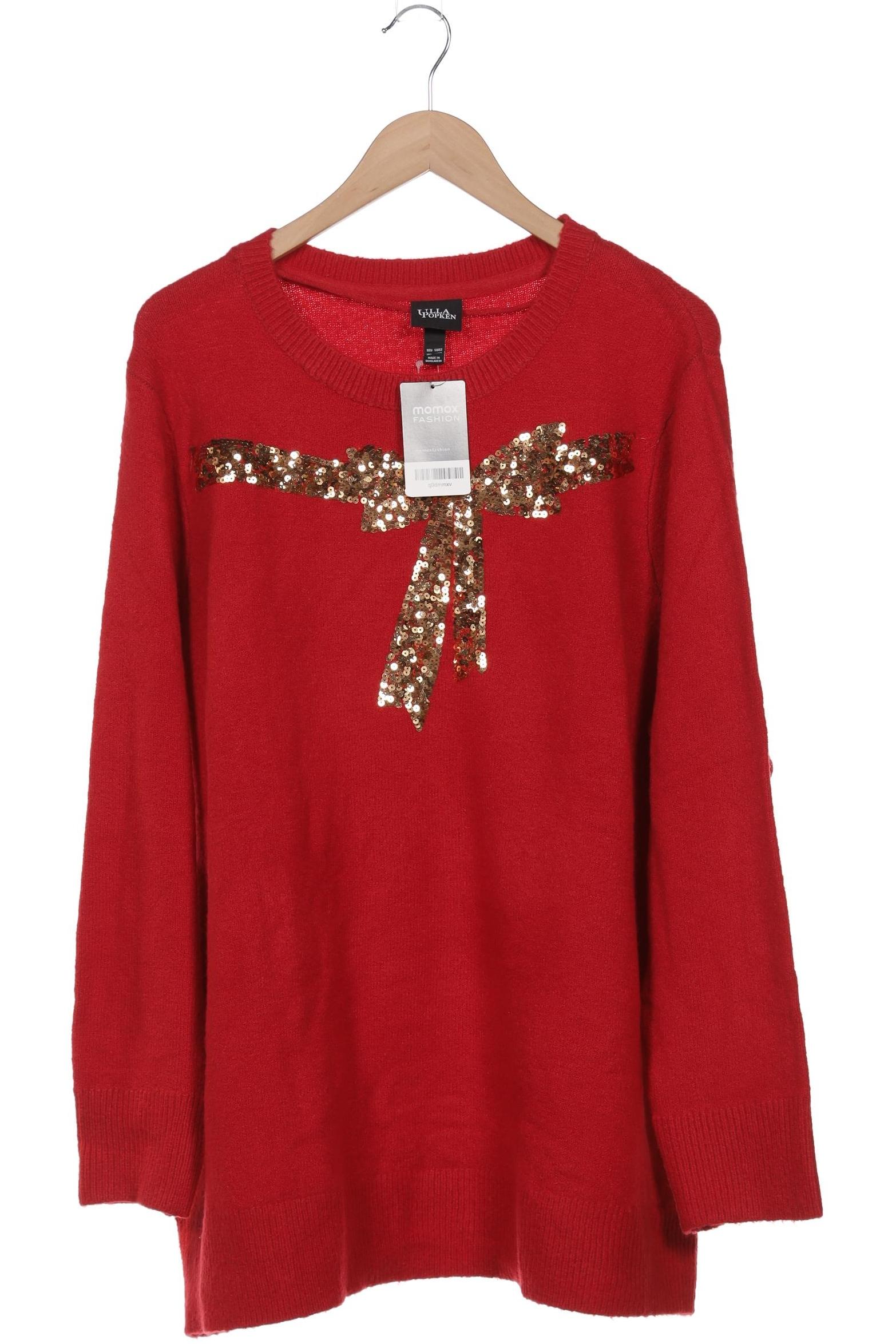 

Ulla Popken Damen Pullover, rot, Gr. 50