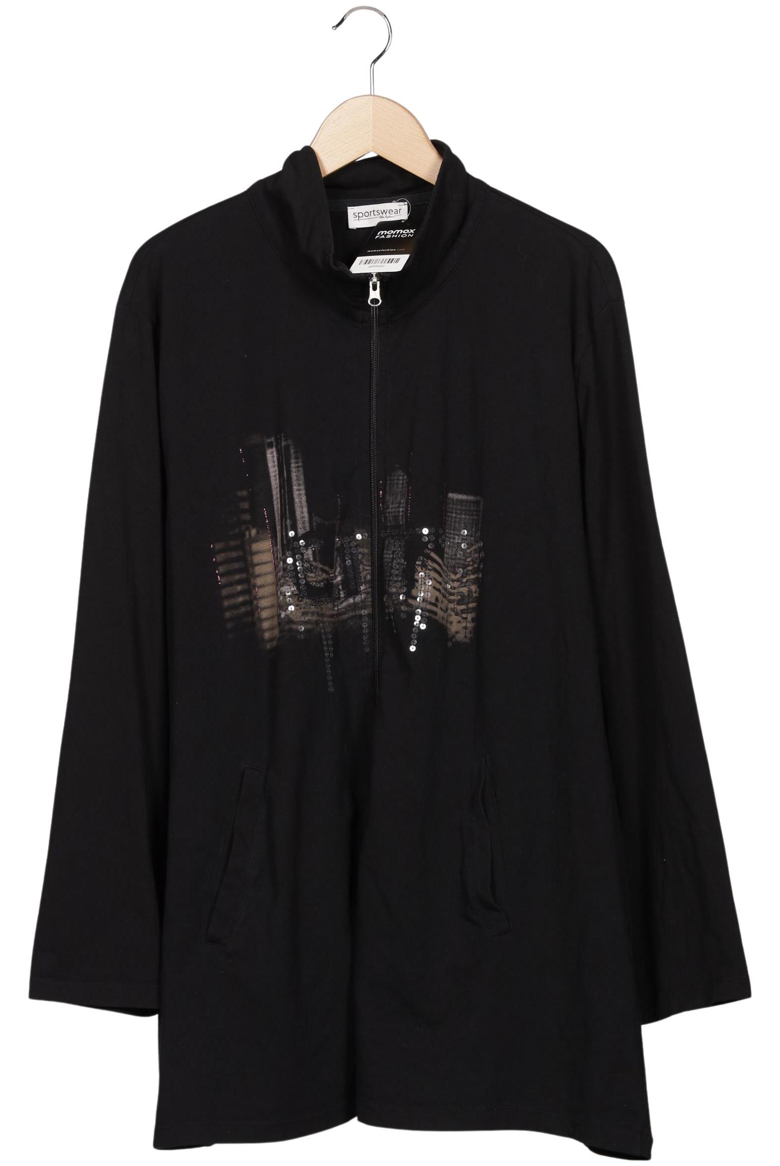 

Ulla Popken Damen Sweatshirt, schwarz, Gr. 50