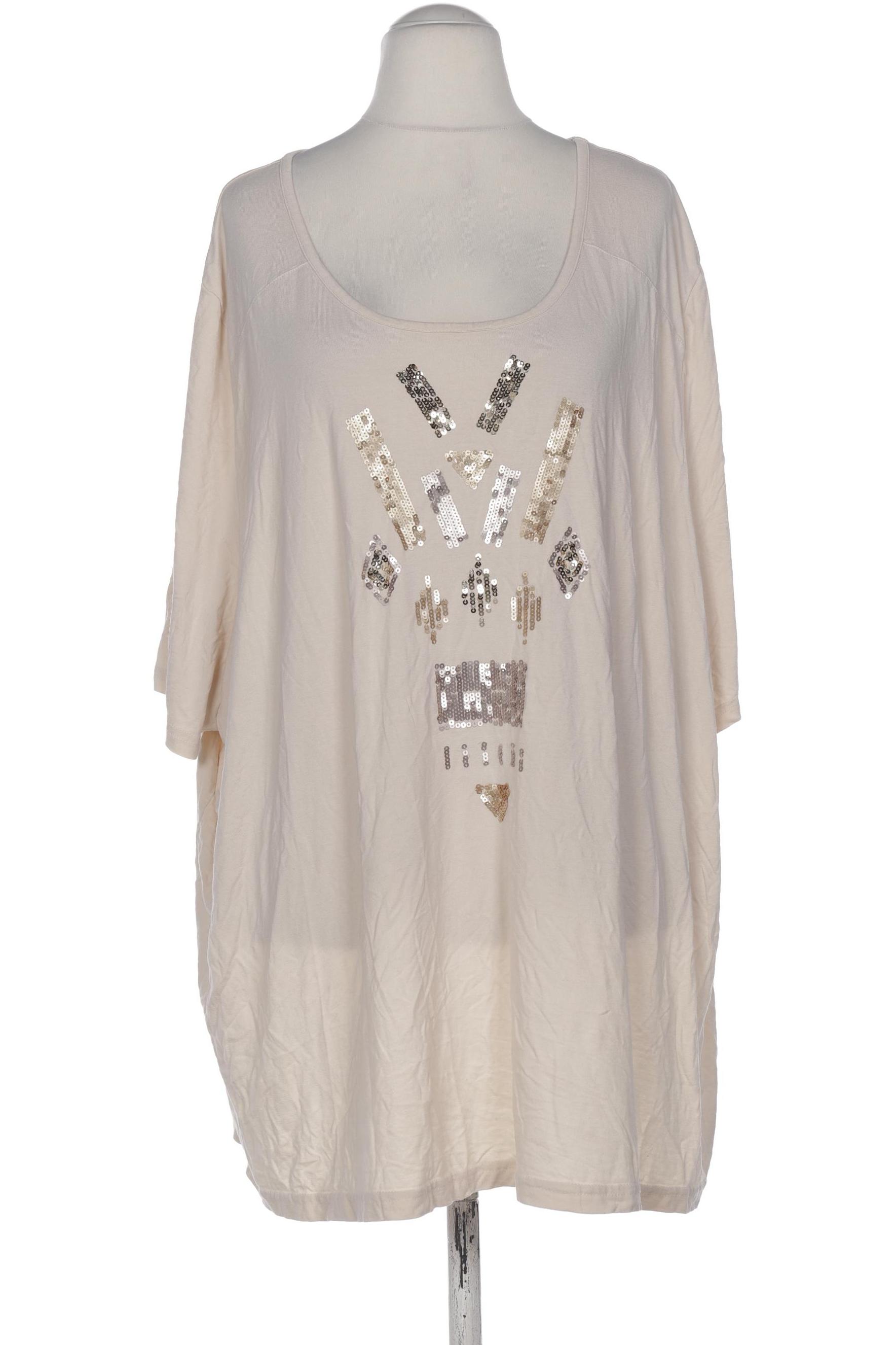 

Ulla Popken Damen T-Shirt, beige, Gr. 62