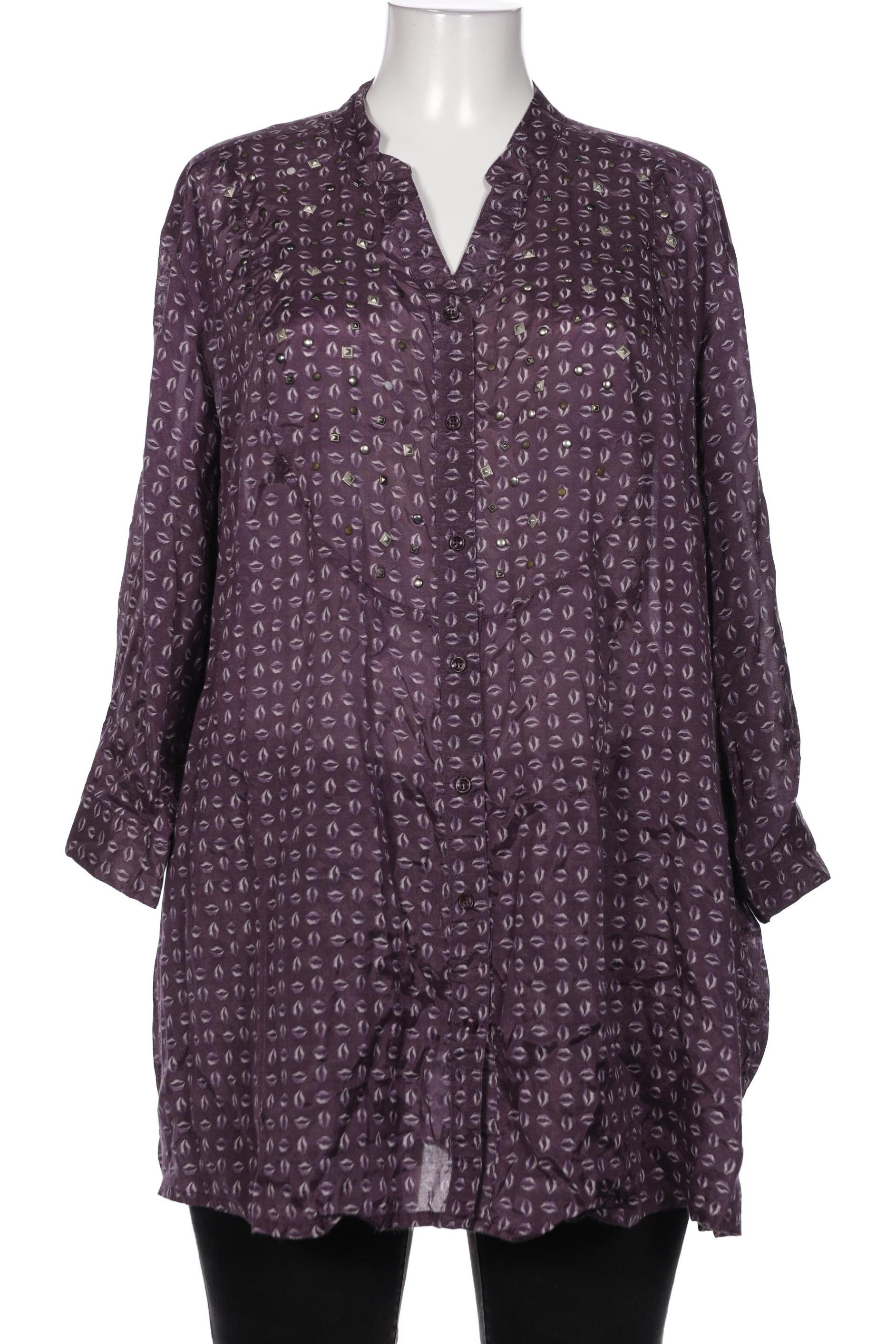

Ulla Popken Damen Bluse, flieder, Gr. 50